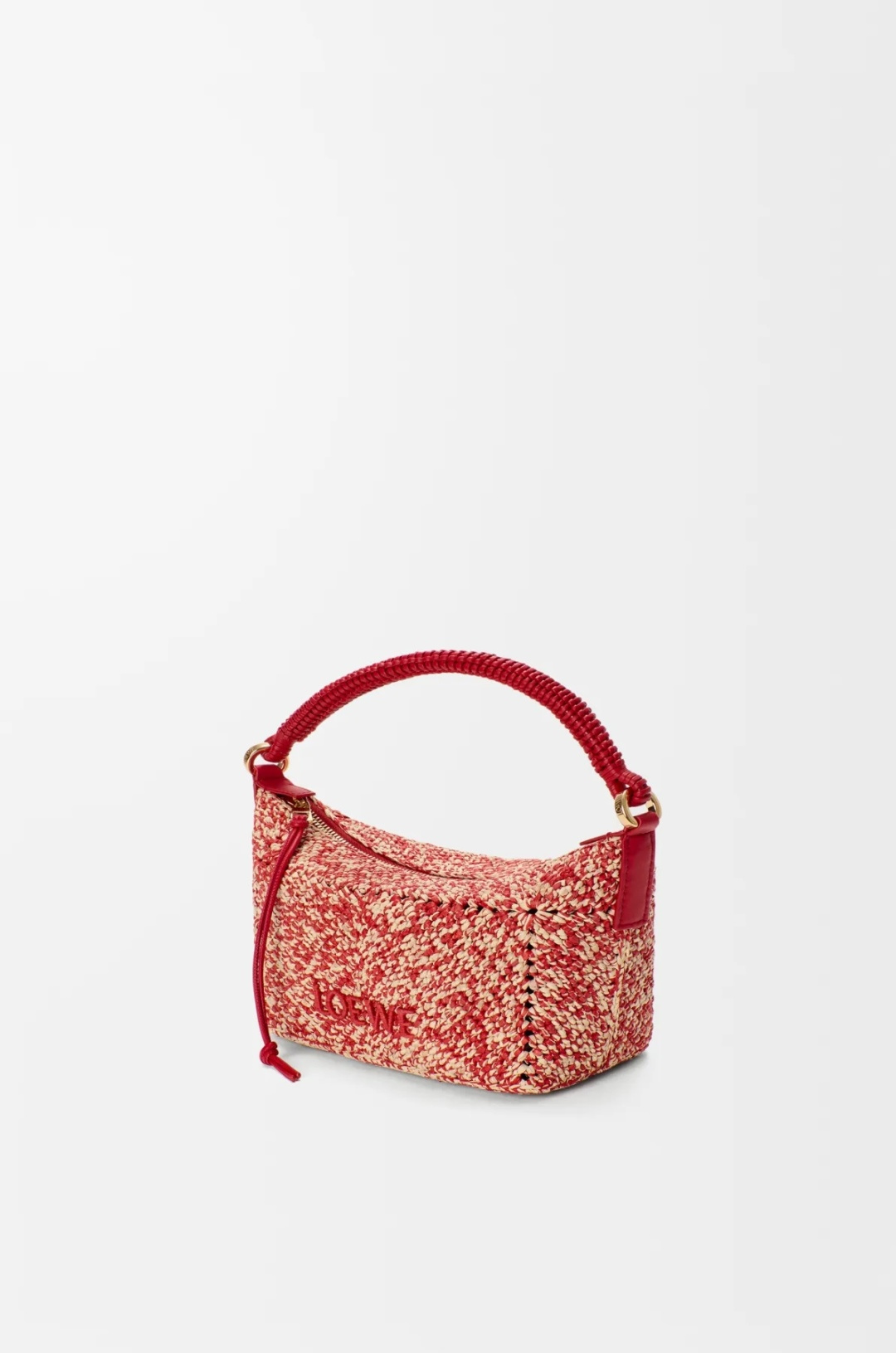 LOEWE 로에베 미니 클래식 카프스킨 & 라피아 칼라 백 가방 / 11268