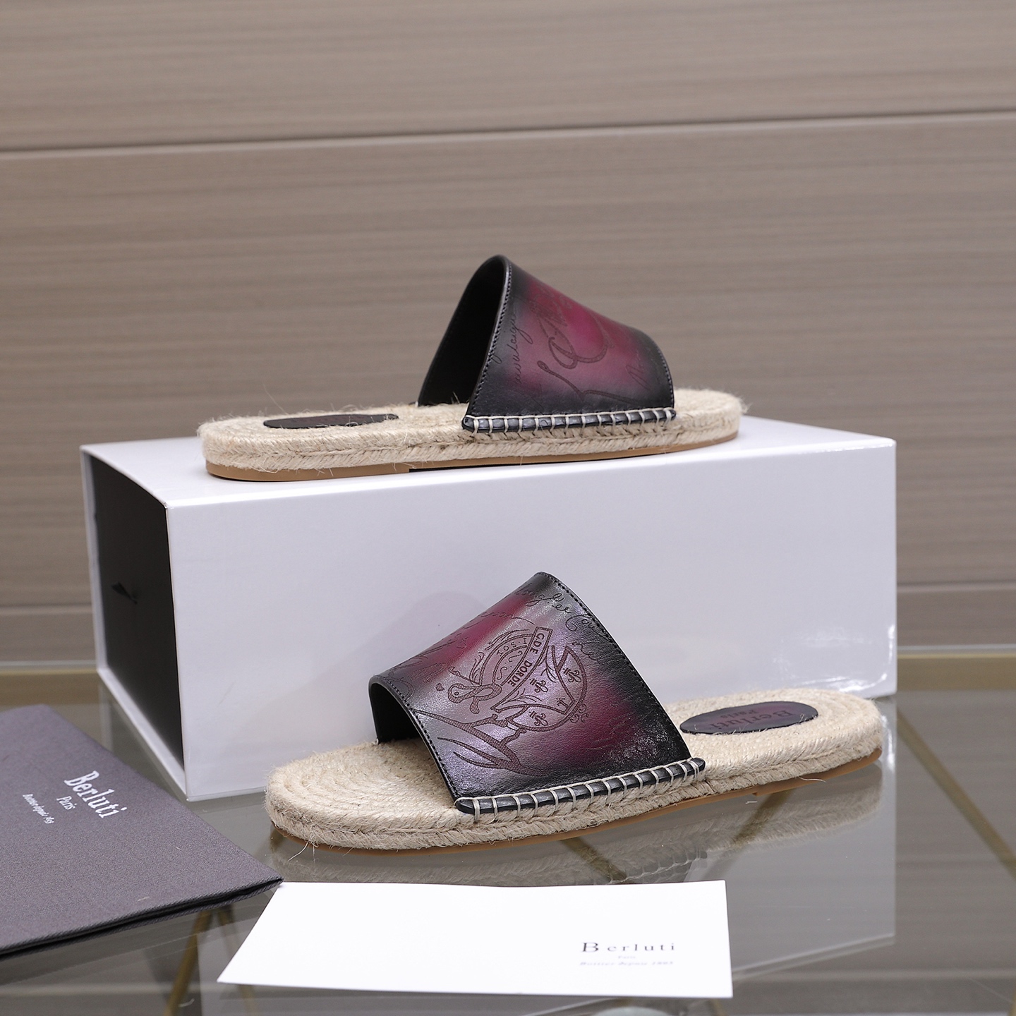 Berluti 벨루티 에지(Edge) Alessandro 알레산드로 슬리퍼 신발