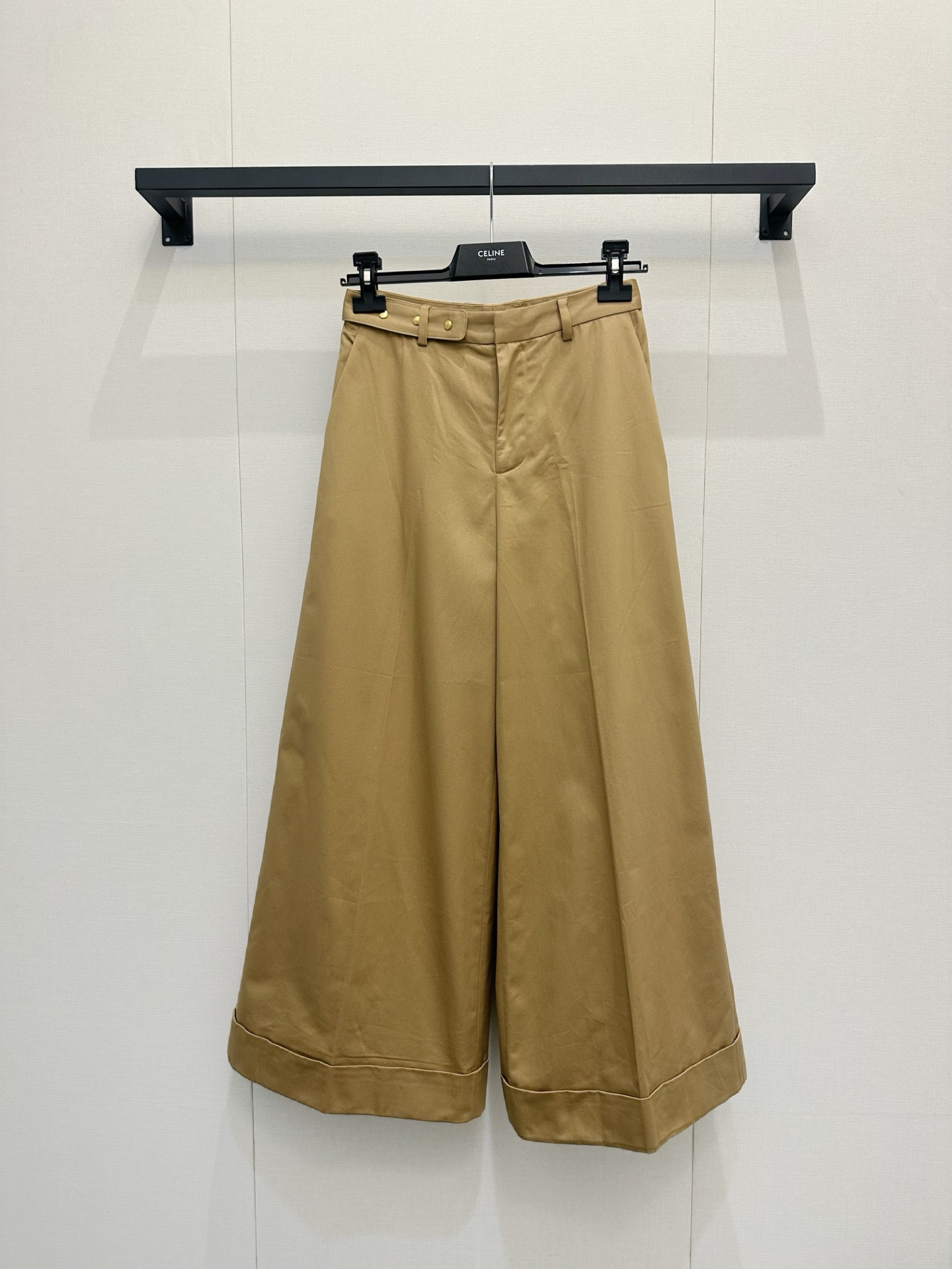 셀린느(CELINE) 골드 버튼 와이드 슬랙스 의류