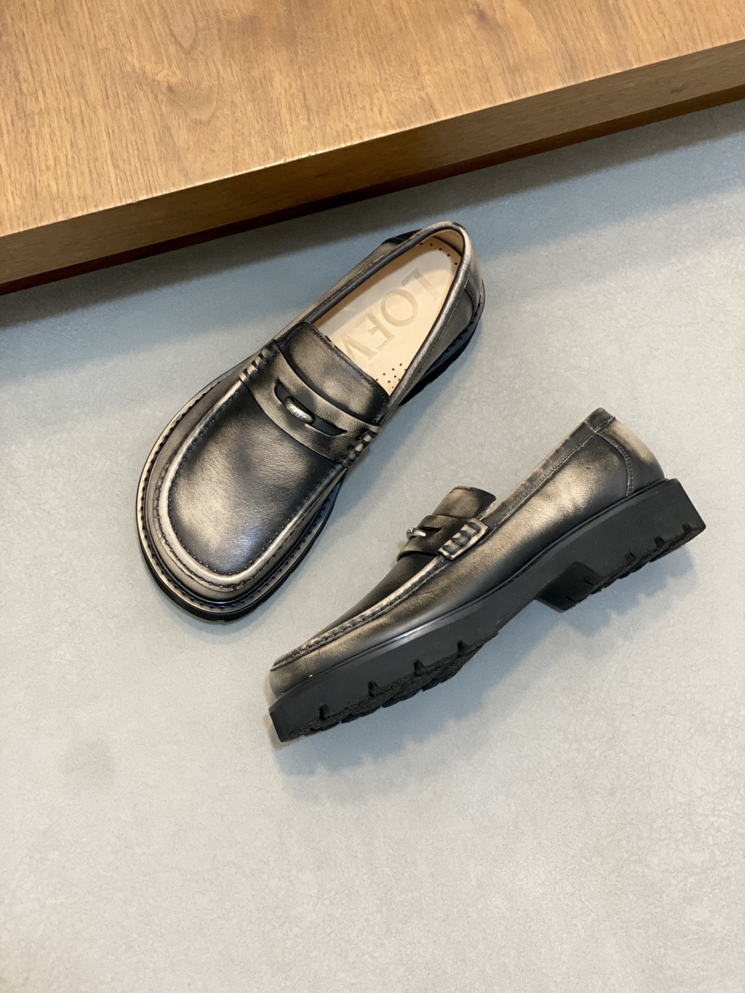 [Loewe] 로에베 프리미엄 비즈니스 드레스 슈즈 로퍼 구두 신발