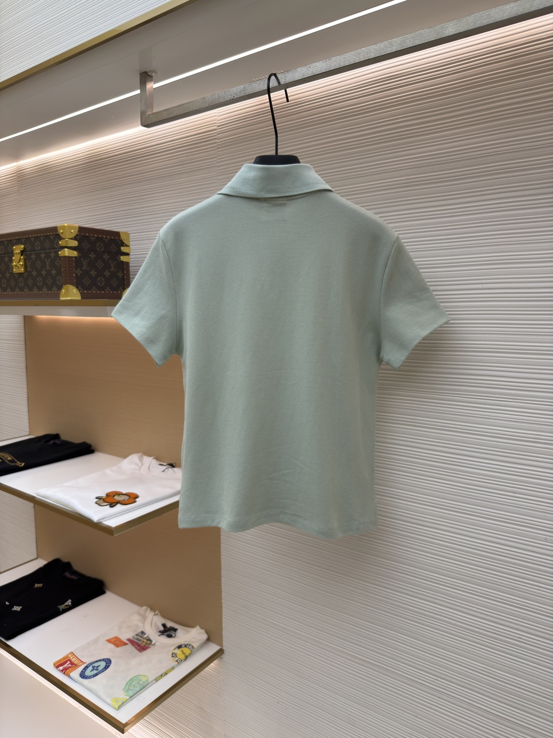 디올(DIOR) 메달리온 로고 자수 반팔 폴로 티셔츠 상의 의류