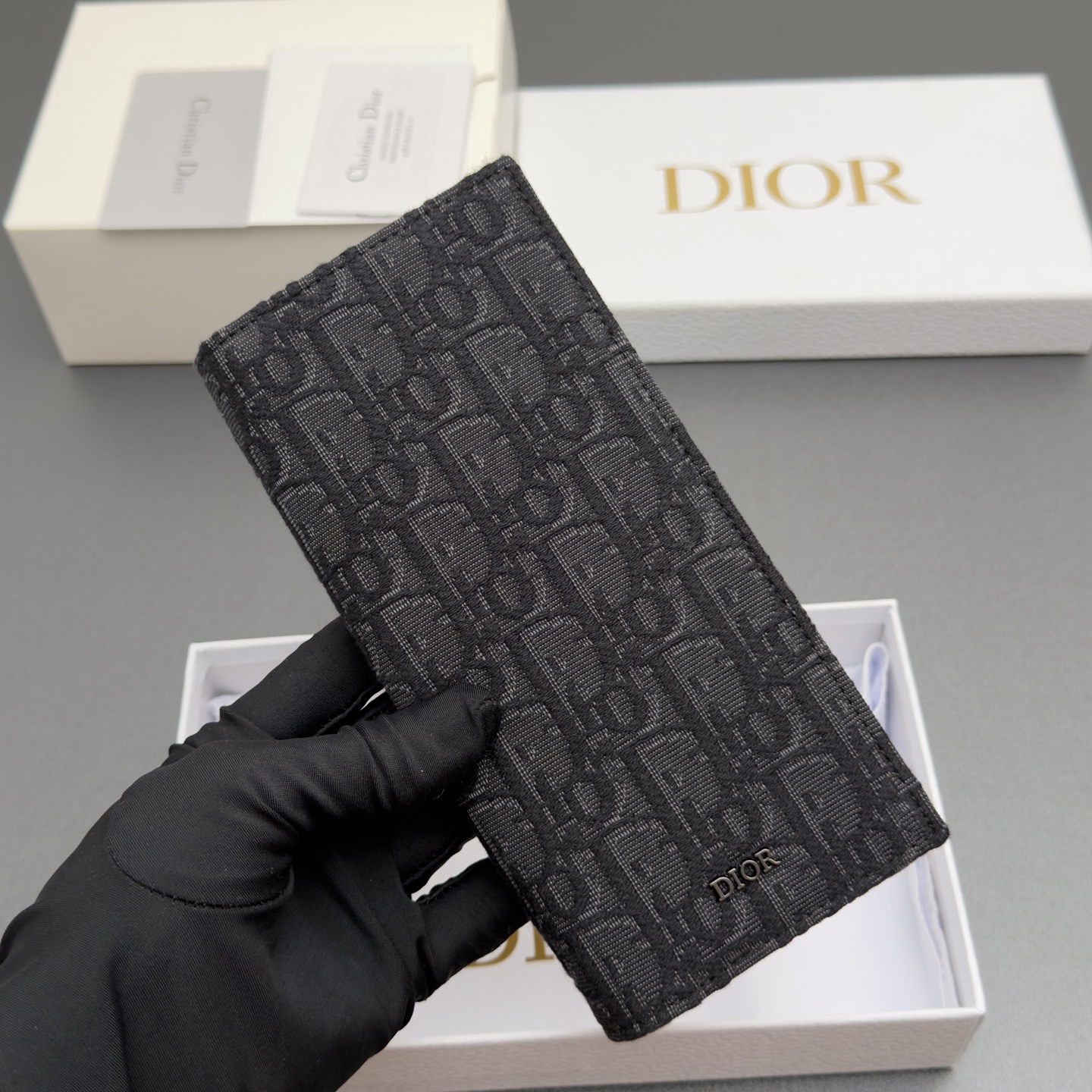 Dior 디올 맨즈 롱 바이폴드 장 지갑