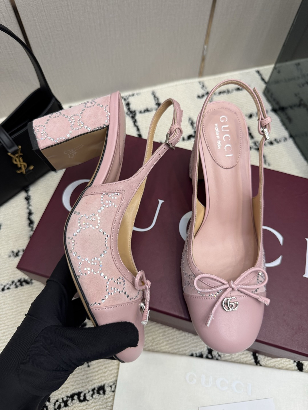 구찌(GUCCI) 홀스빗 발레리나 펌프스 신발