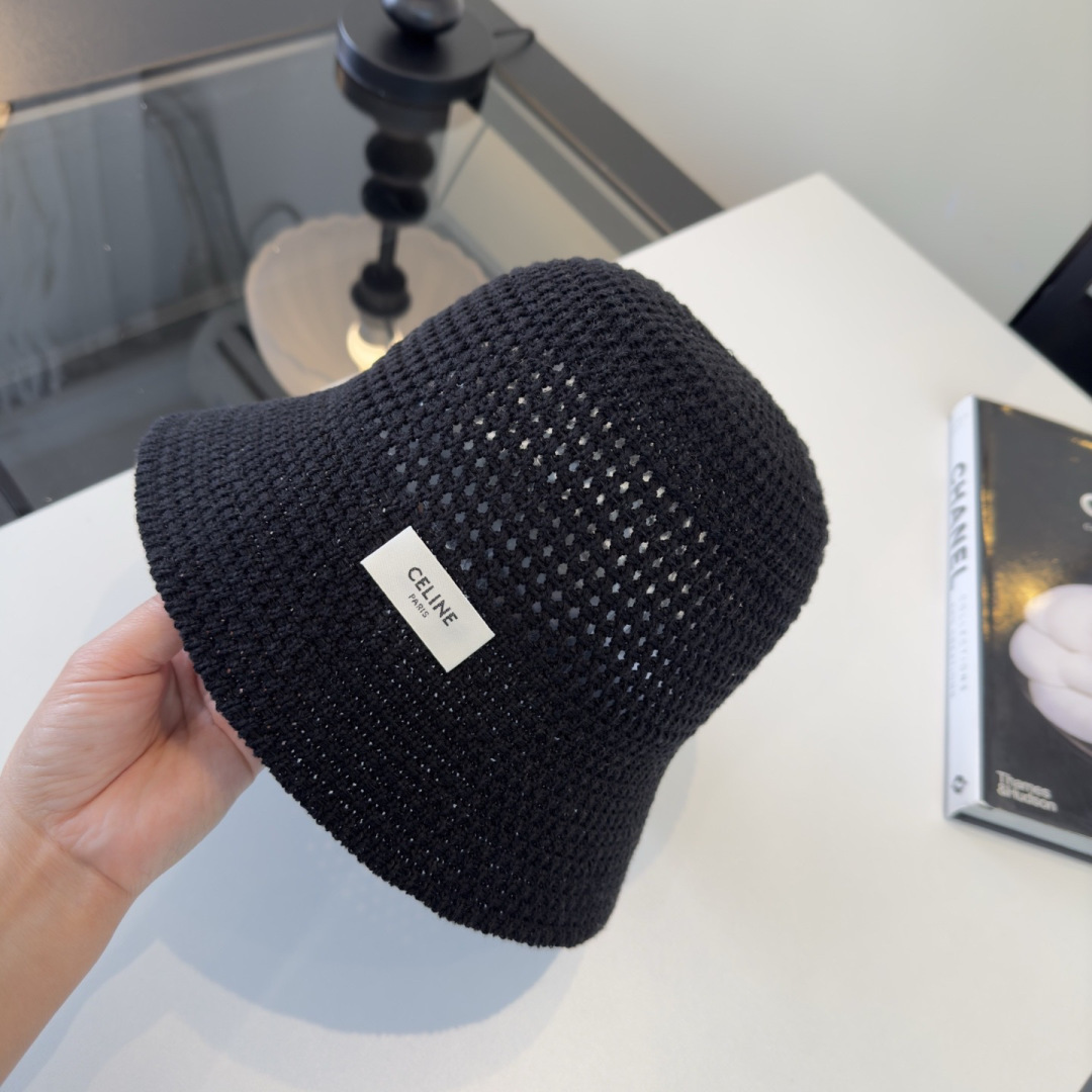 셀린느(CELINE) 선쉐이드 버킷햇 모자