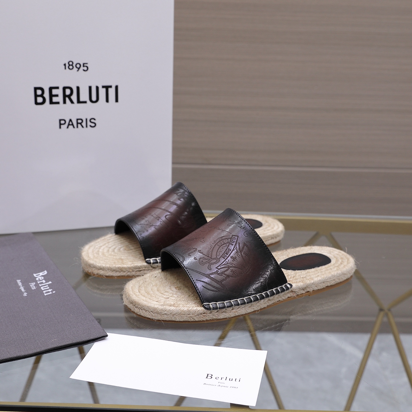 Berluti 벨루티 에지(Edge) Alessandro 알레산드로 슬리퍼 신발