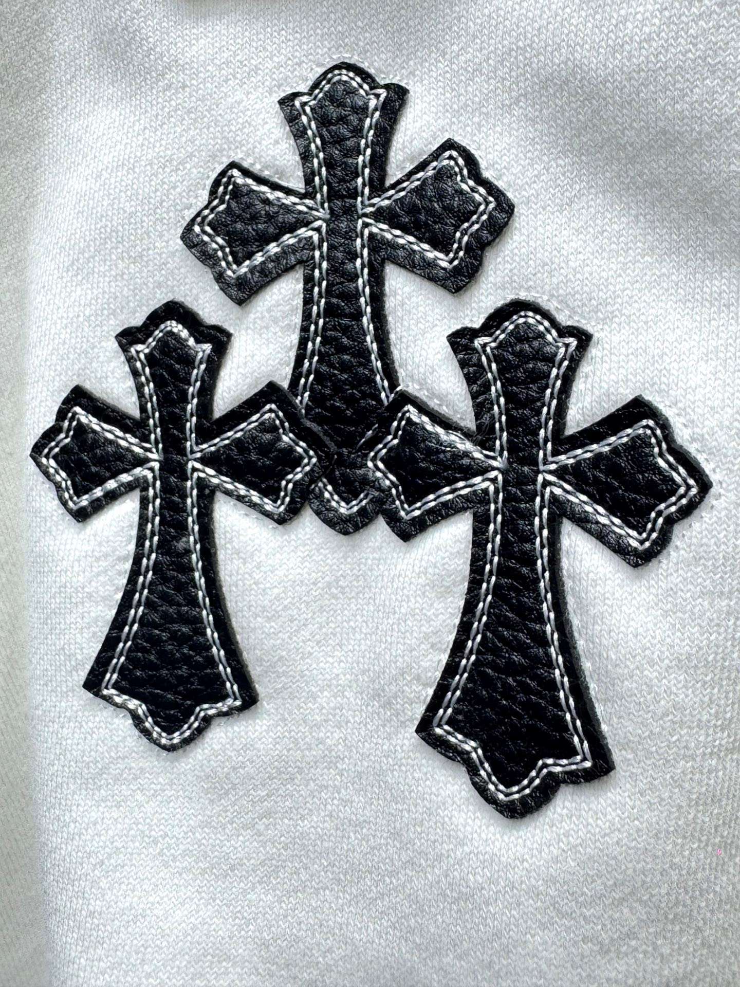 크롬하츠(CHROME HEARTS) 크로스 지퍼 포켓 스웨트 쇼츠 하의 의류