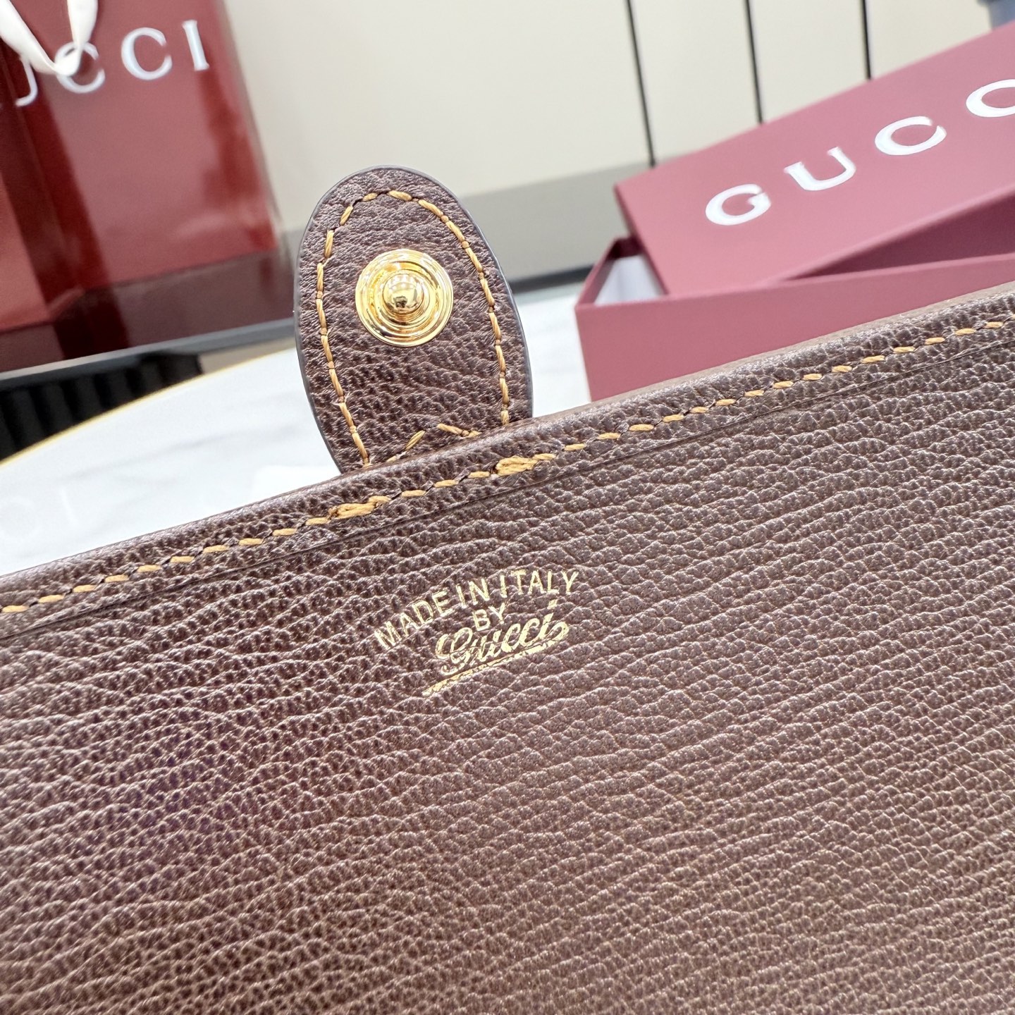 [Gucci] 구찌 26SS Jackie 재키 1961 GG 캔버스 체인 월렛 (WOC) 지갑