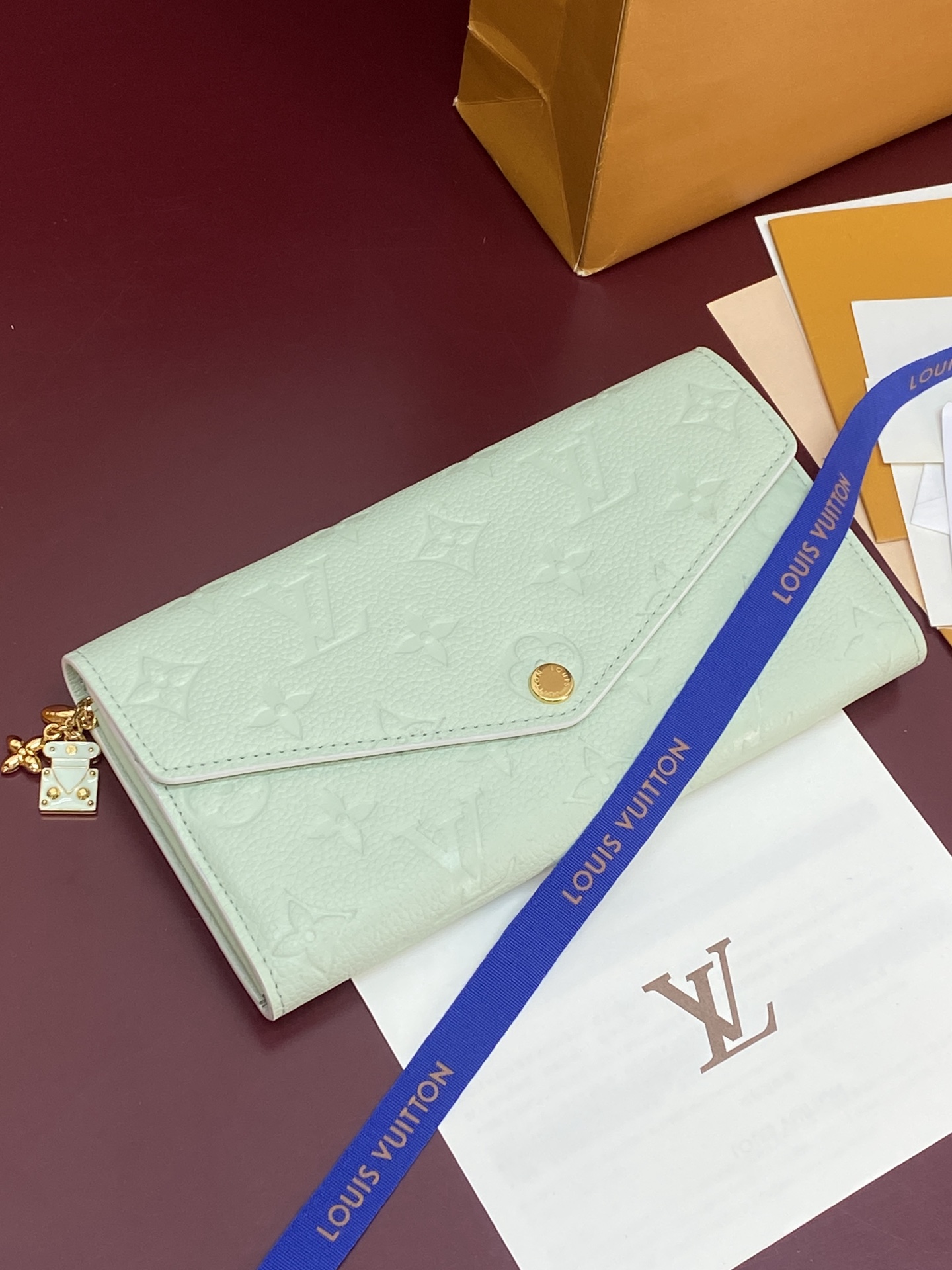 [Louis Vuitton] LV 루이비통 엠프레인 하이 섬머 Sarah 사라 월렛 지갑 M2A359