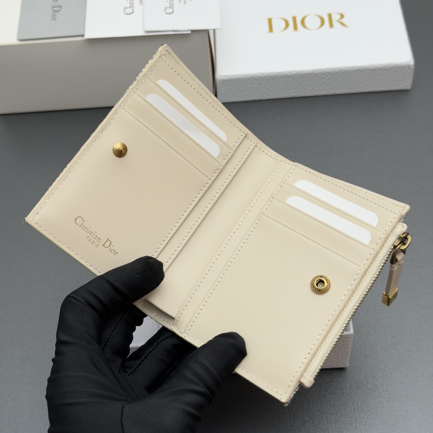 Dior 디올 Lady Dahlia 레이디 달리아 월렛 지갑