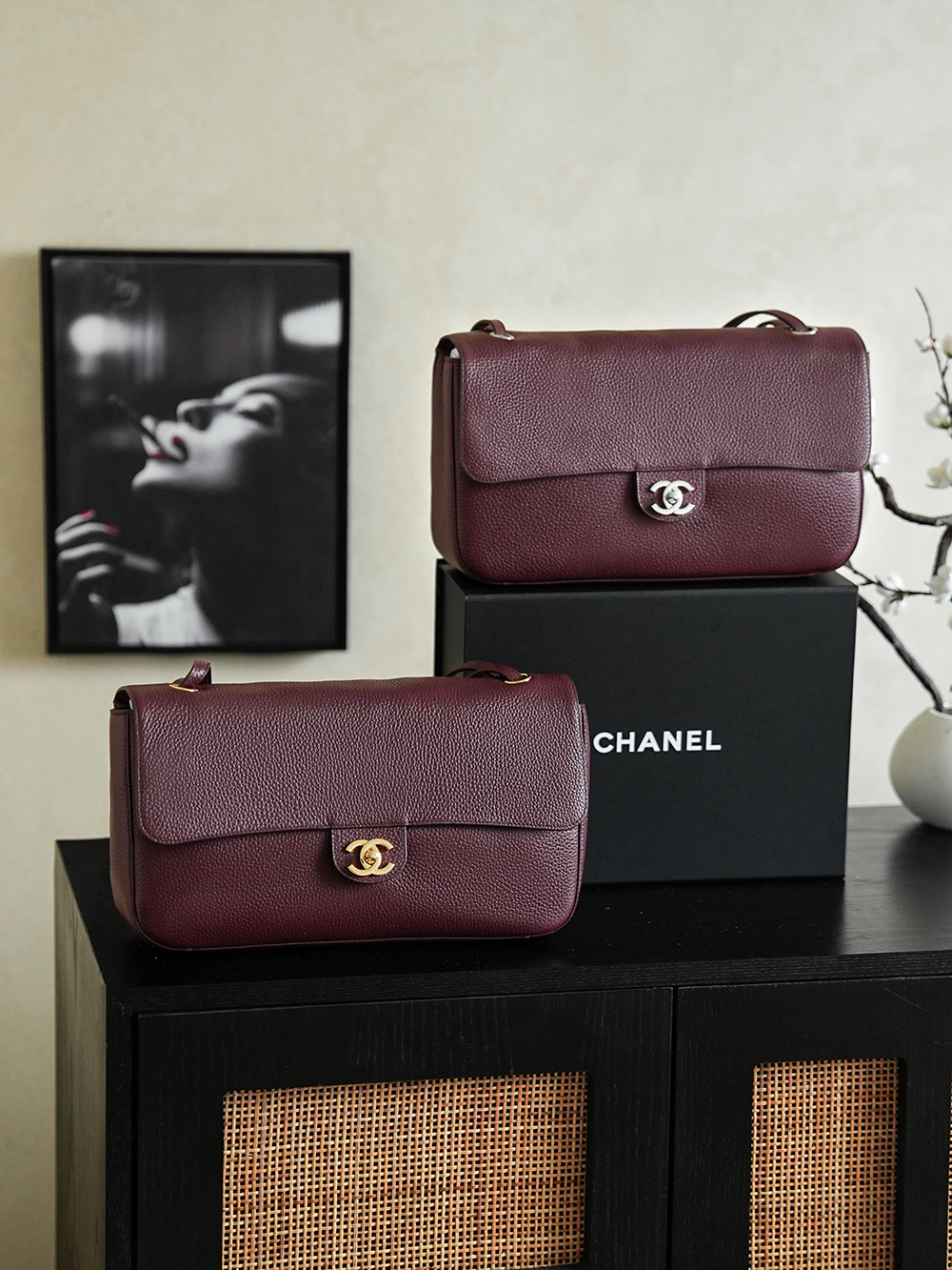 [CHANEL] 샤넬 26S 라지 플랩 백 가방 AS6231