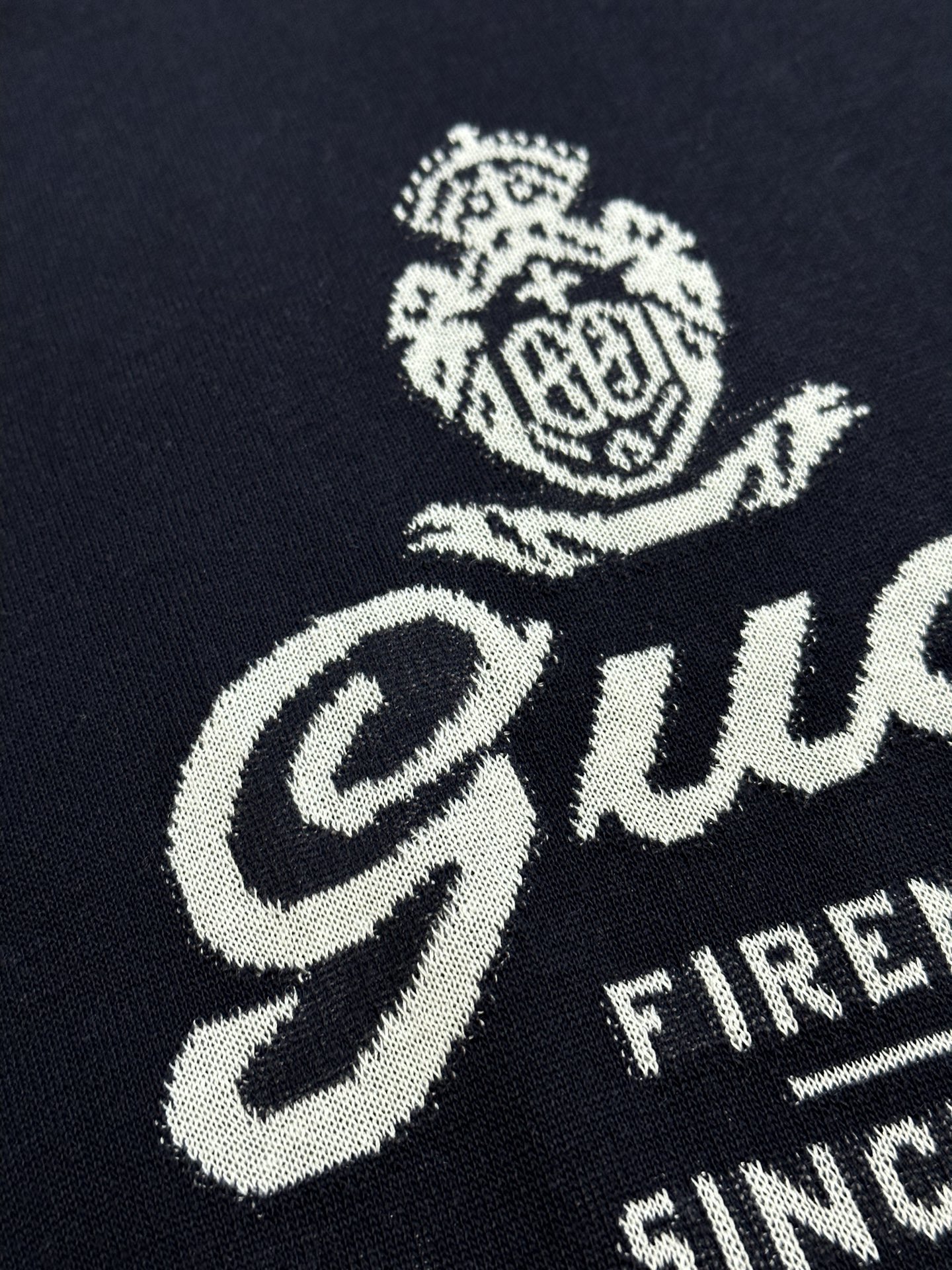 구찌(GUCCI) 인타르시아 니트 반팔 티셔츠 의류