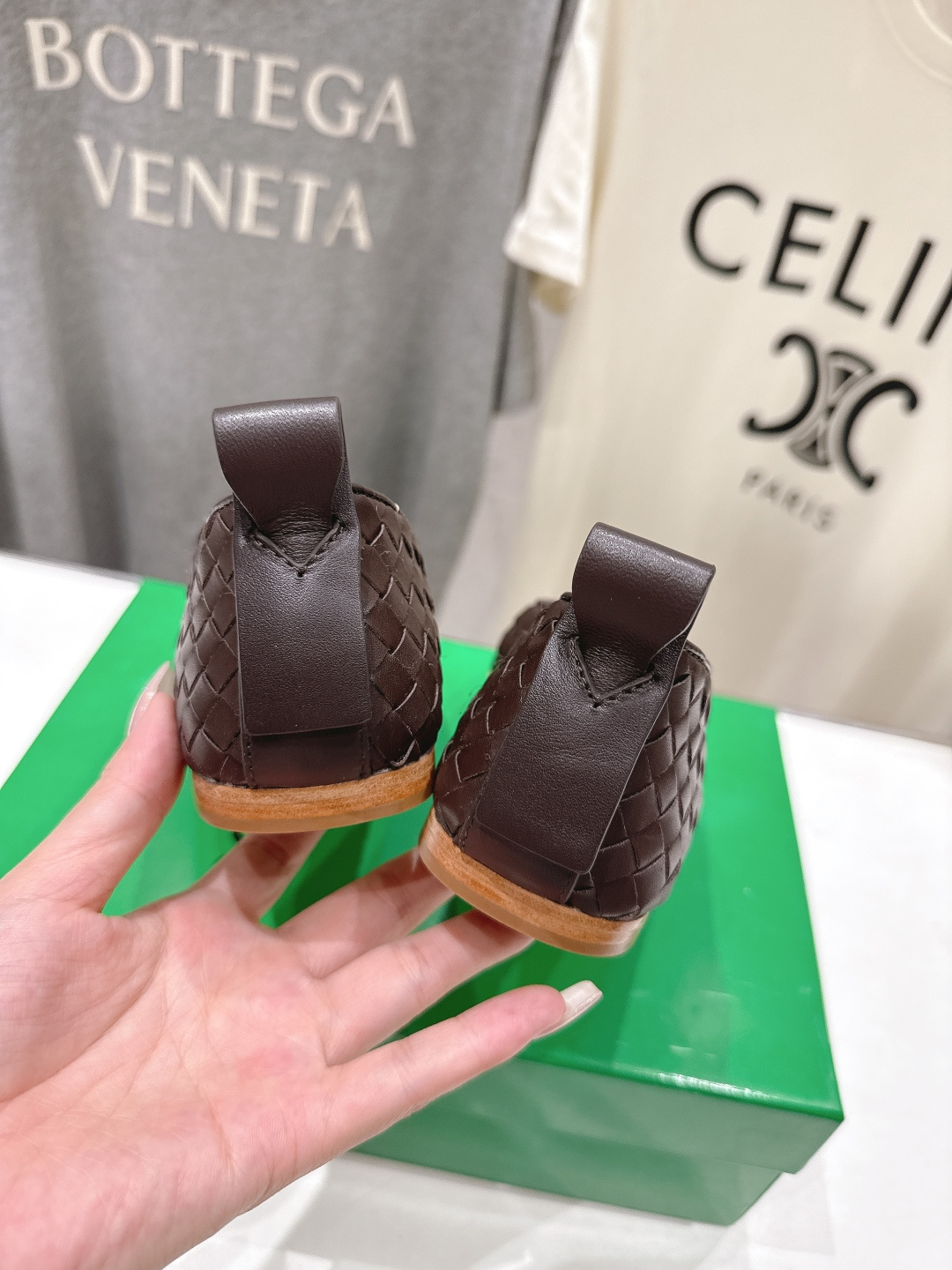 보테가베네타(Bottega Veneta) 아스테어 우븐 로퍼 신발