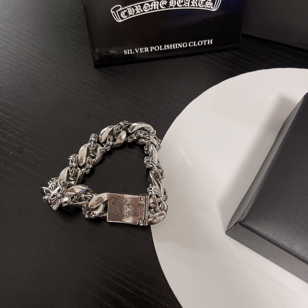 크롬하츠(CHROME HEARTS) 빈티지 체인 팔찌 악세사리