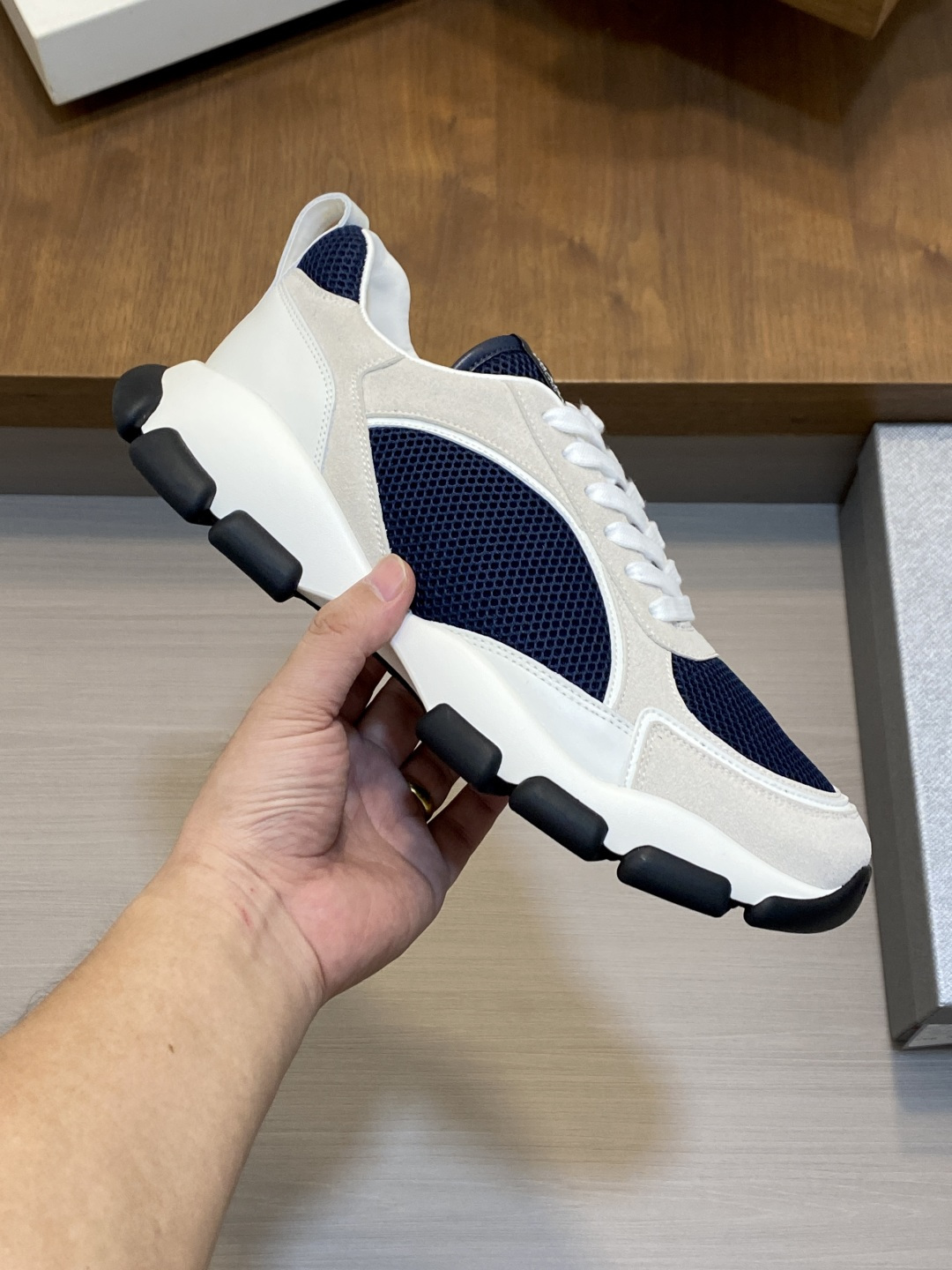 [Prada] 프라다 Montecarlo Re-Edition 레더 스니커즈 신발