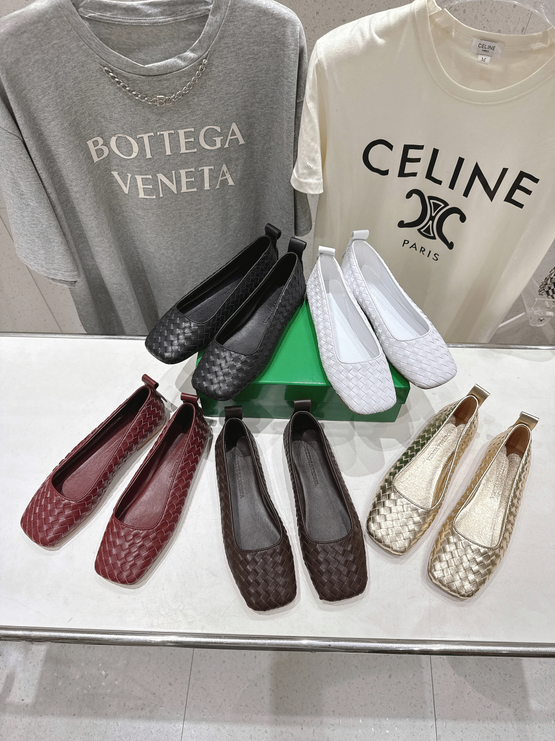 보테가베네타(Bottega Veneta) 아스테어 우븐 로퍼 신발