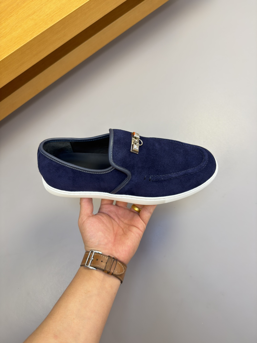Hermes 에르메스 슬립온 스니커즈 신발