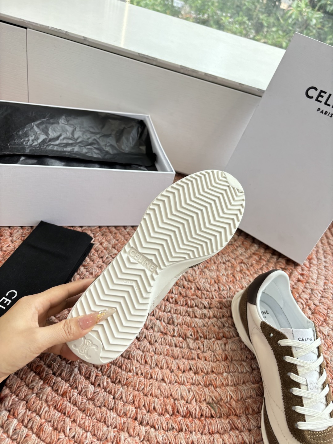 셀린느(CELINE) 레이서 트레이너 스니커즈 신발