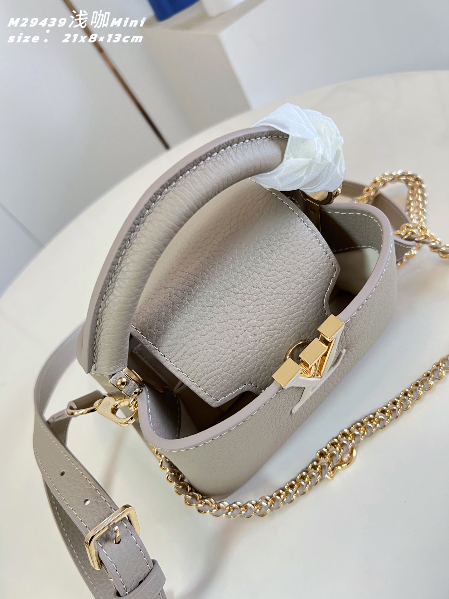 [Louis Vuitton] LV 루이비통 Capucines mini 카퓌신 미니 토트백 가방