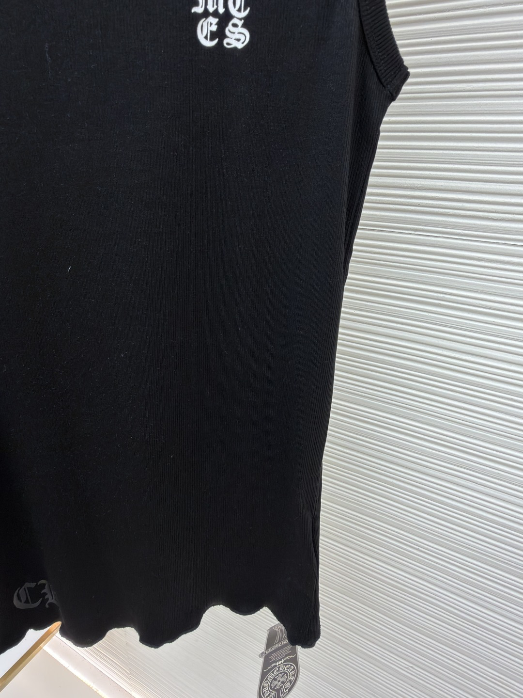 크롬하츠(CHROME HEARTS) 골지 니트 나시 상의 의류