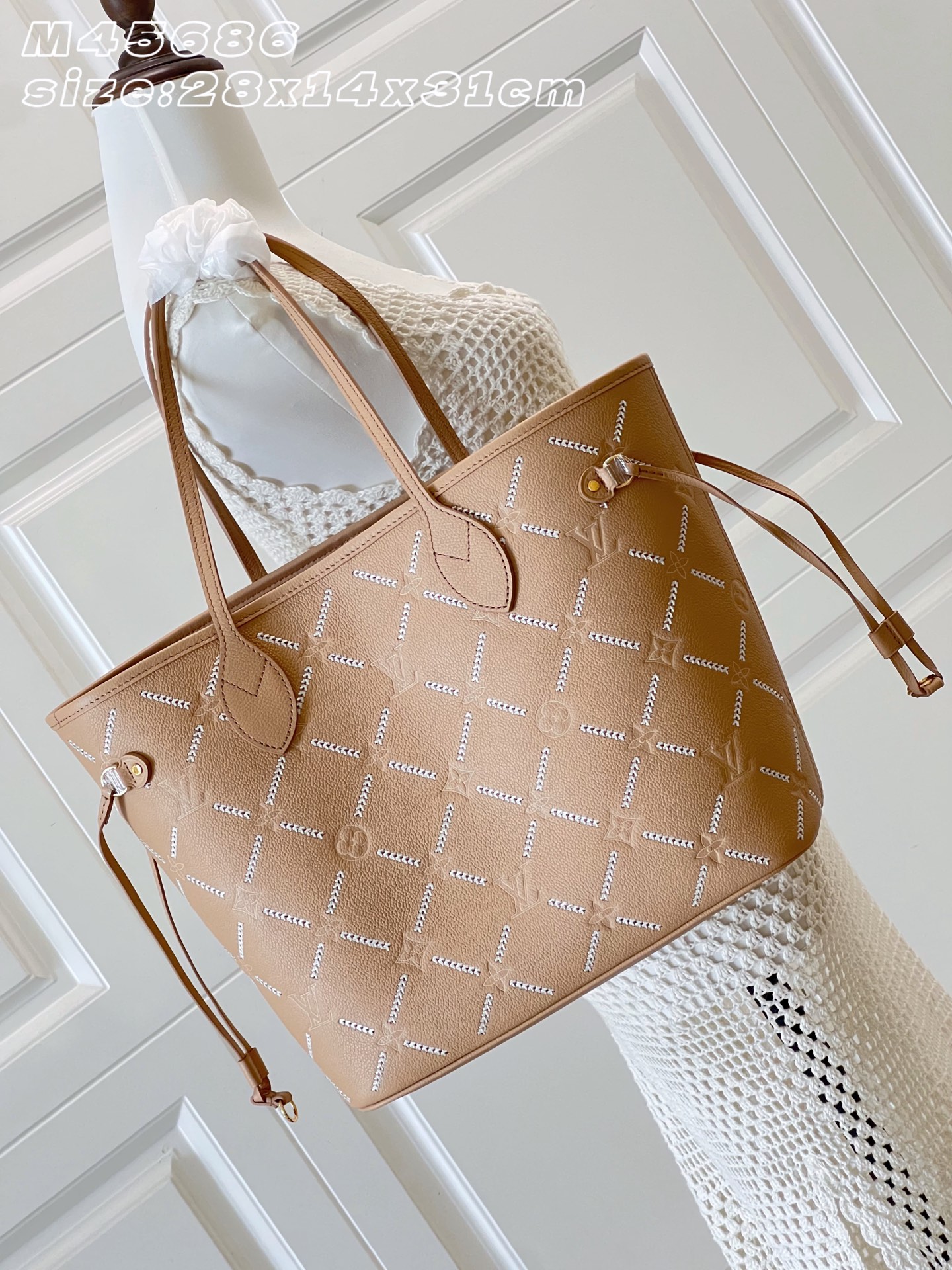 [Louis Vuitton] LV 루이비통 네버풀 MM 앙프레인트 토트백 가방