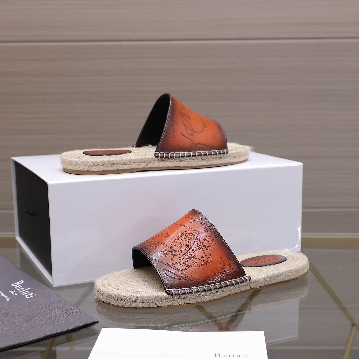 Berluti 벨루티 에지(Edge) Alessandro 알레산드로 슬리퍼 신발