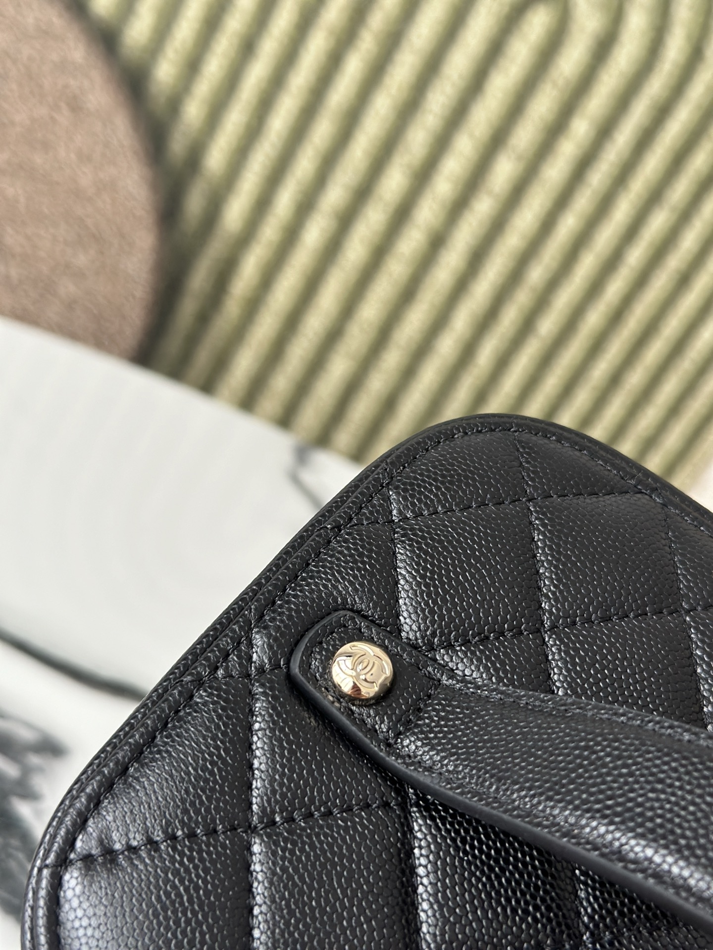 Chanel 샤넬 핸드 메이크업 파우치백 가방