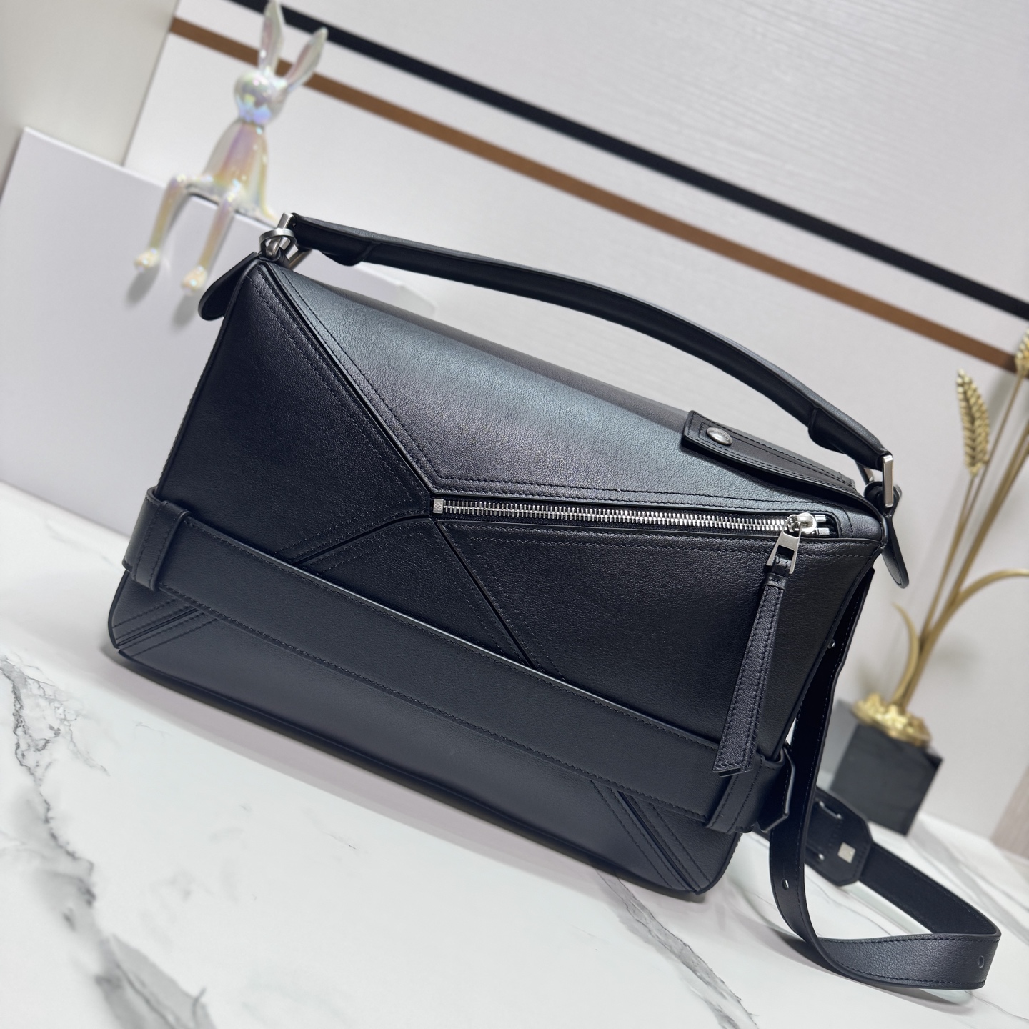 Loewe Puzzle Biker 로에베 퍼즐 라지 백 가방