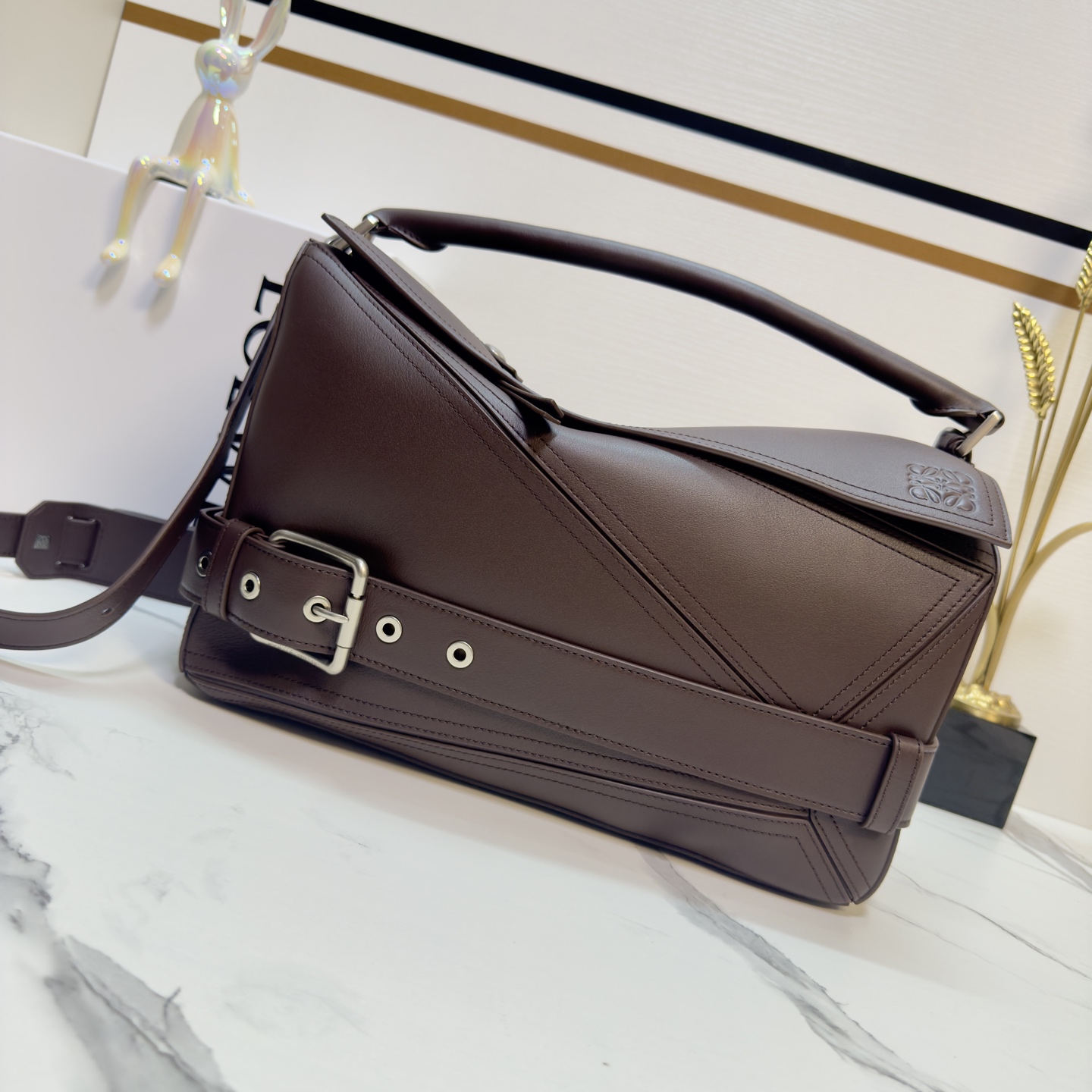 Loewe Puzzle Biker 로에베 퍼즐 라지 백 가방
