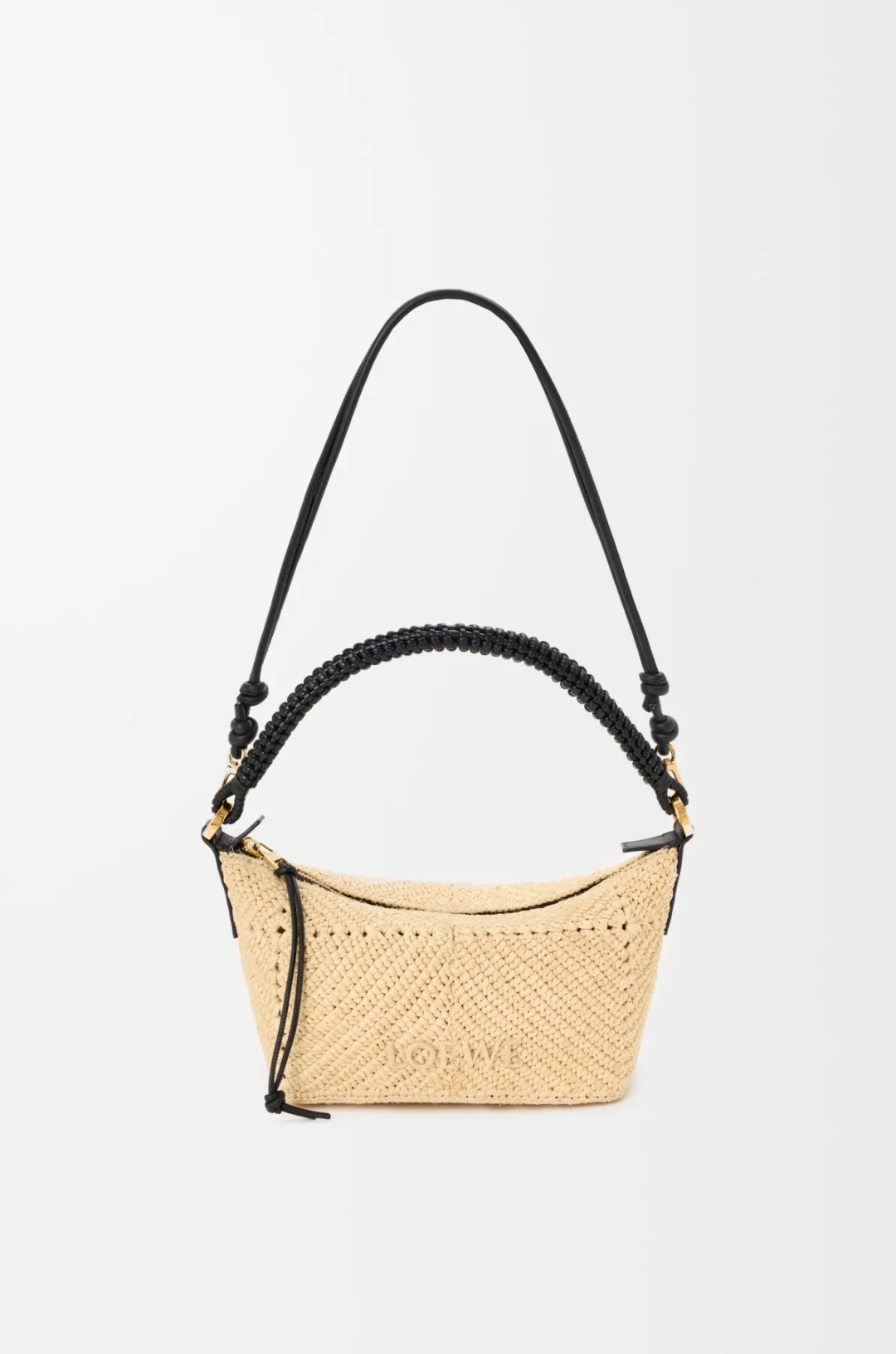 LOEWE 로에베 미니 클래식 카프스킨 & 라피아 칼라 백 가방 / 11268