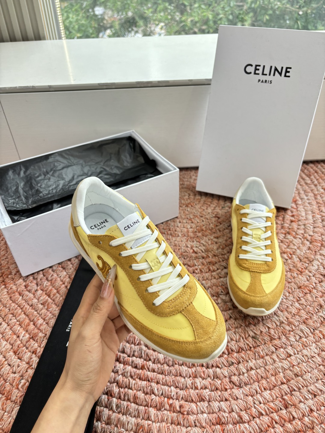 셀린느(CELINE) 레이서 트레이너 스니커즈 신발