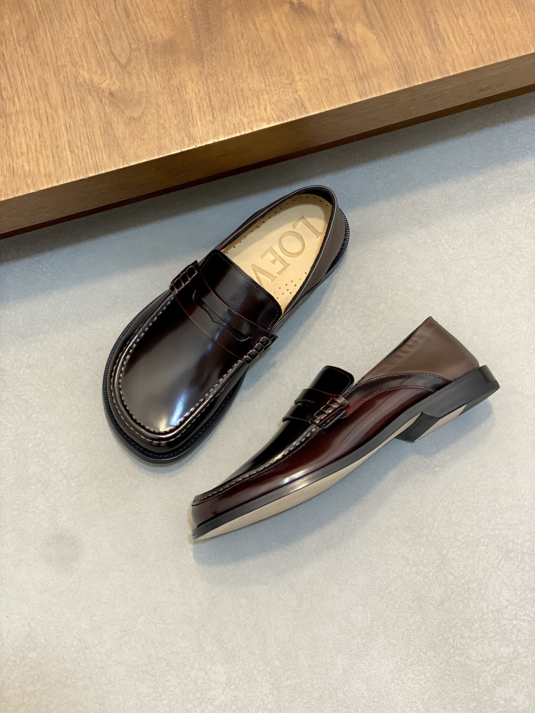 [Loewe] 로에베 프리미엄 비즈니스 드레스 슈즈 로퍼 구두 신발