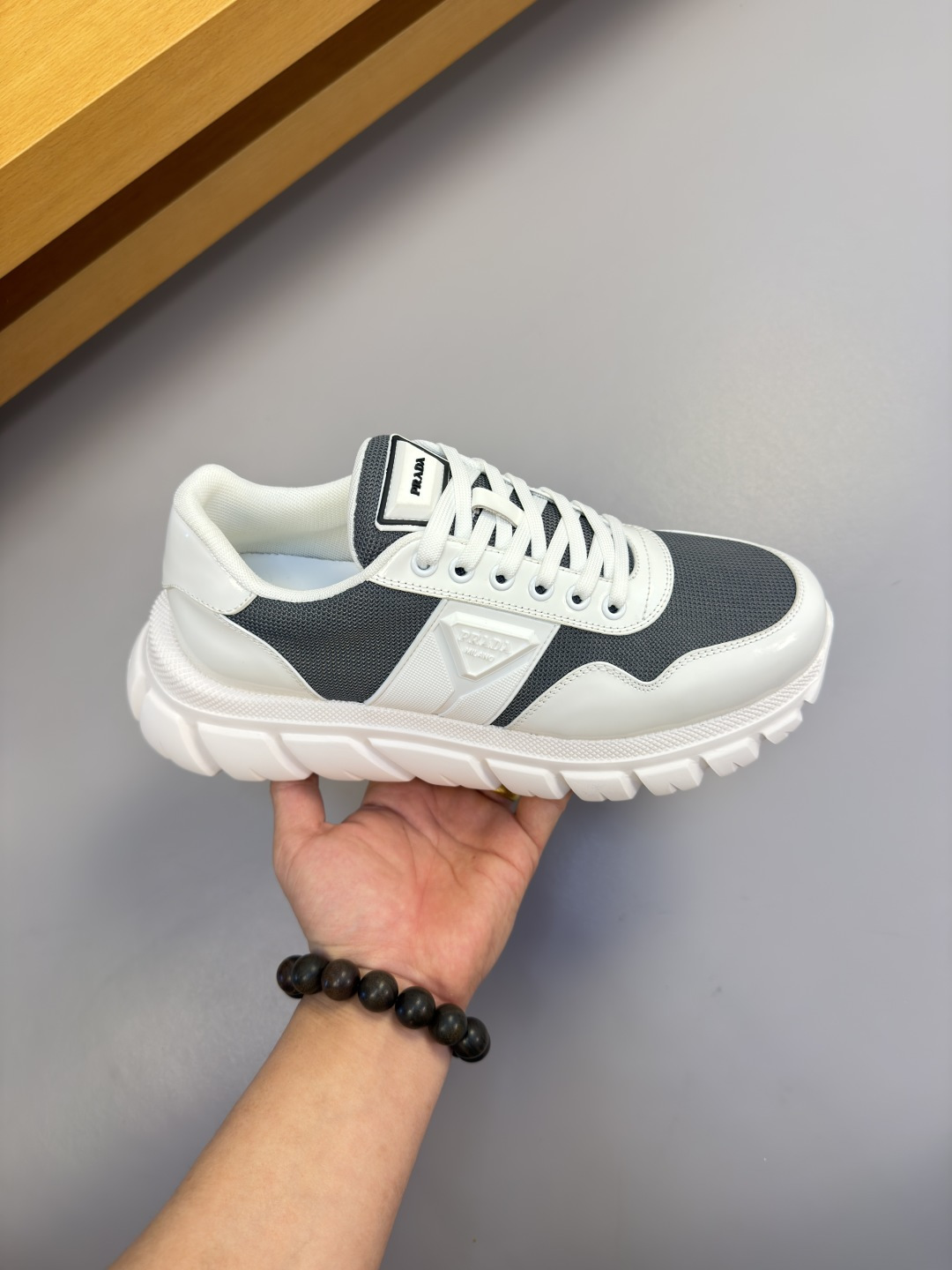 [Prada] 프라다 프리미엄 캐주얼 스니커즈 신발
