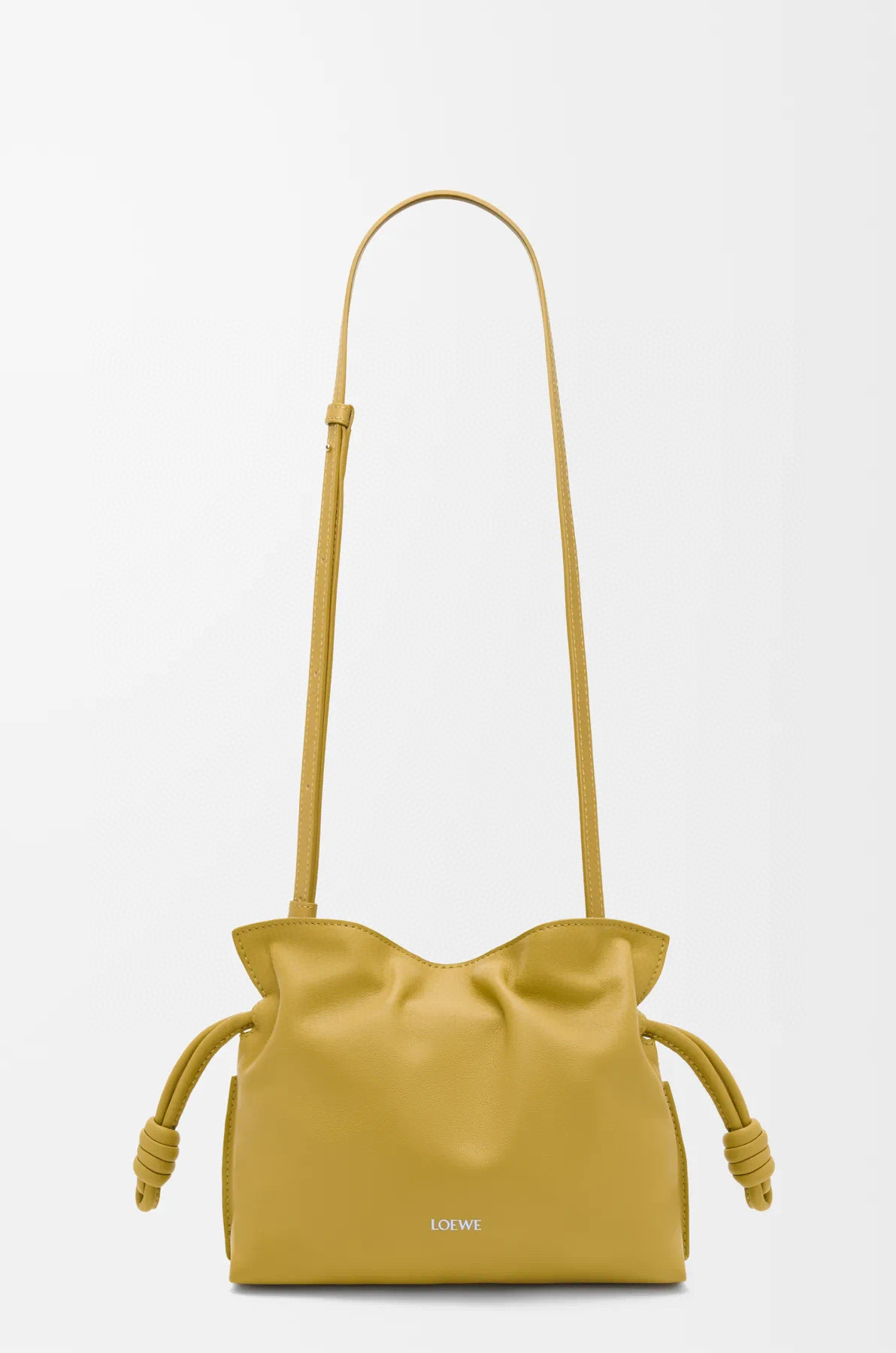 LOEWE 로에베 Flamenco 플라멩코 퍼스 나파 카프스킨 파우치 숄더백 가방