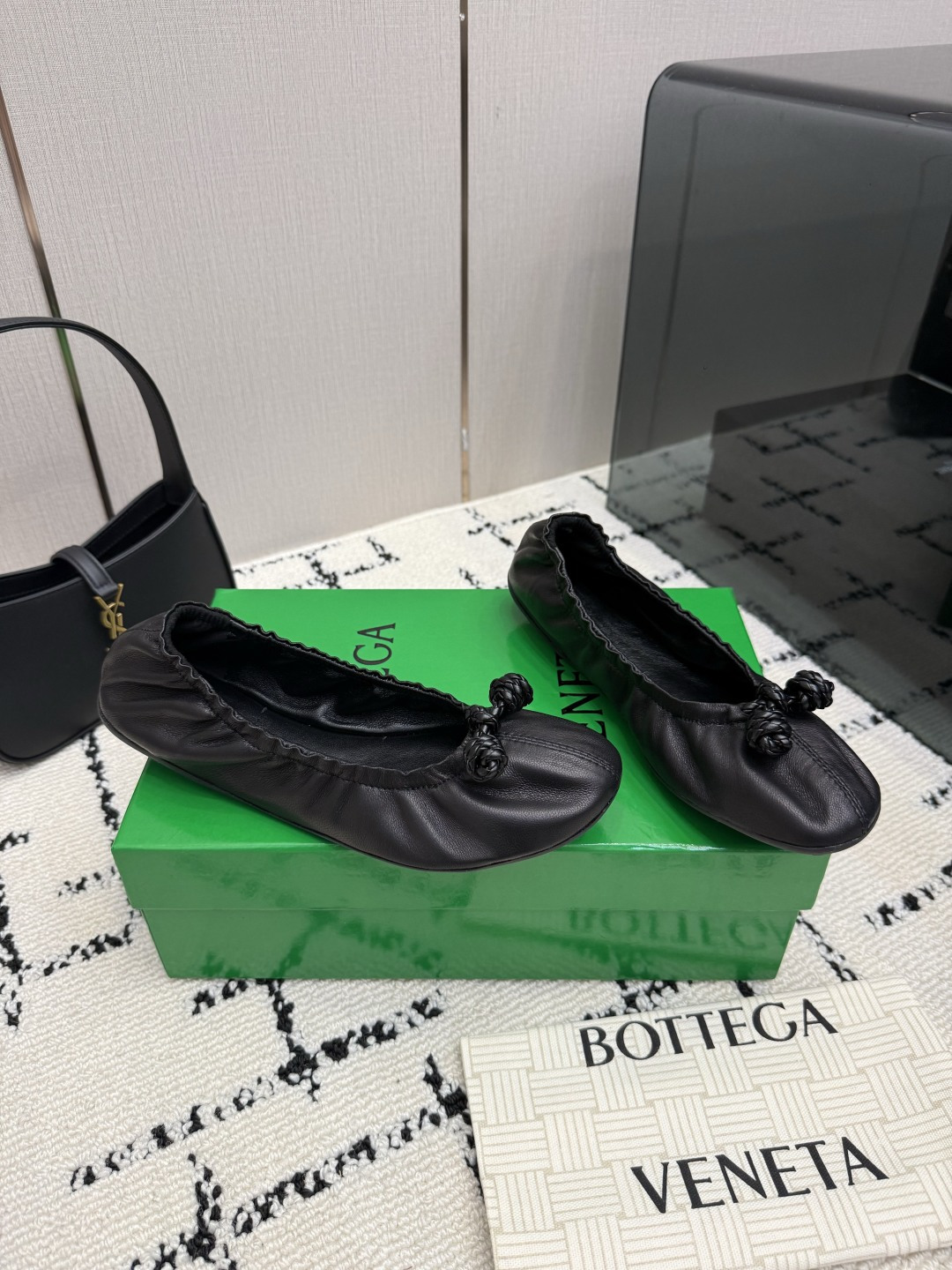보테가 베네타(BOTTEGA VENETA) 판타스미나 발레리나 플랫 신발