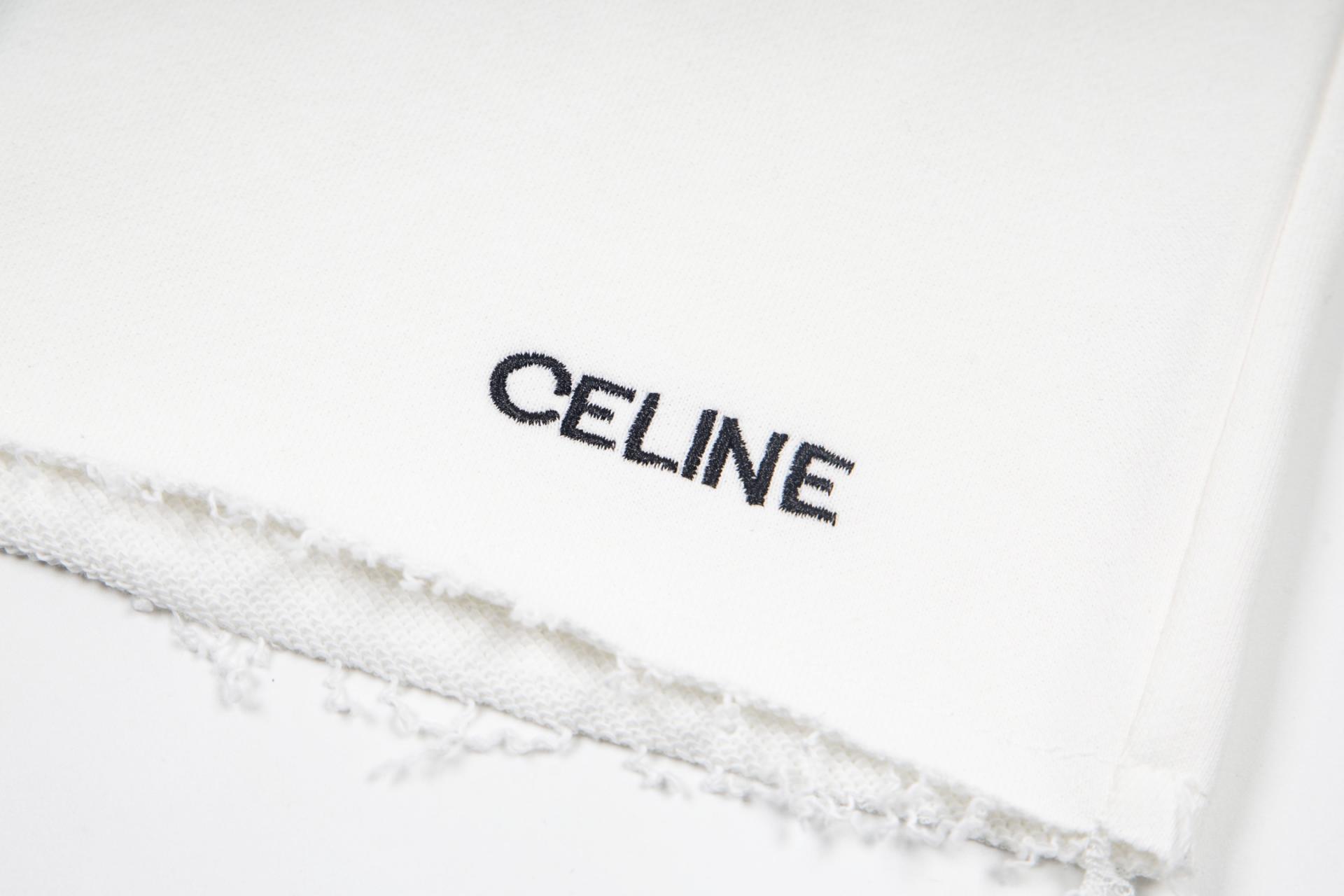셀린느(CELINE) 로고 프린트 쇼츠 하의 의류