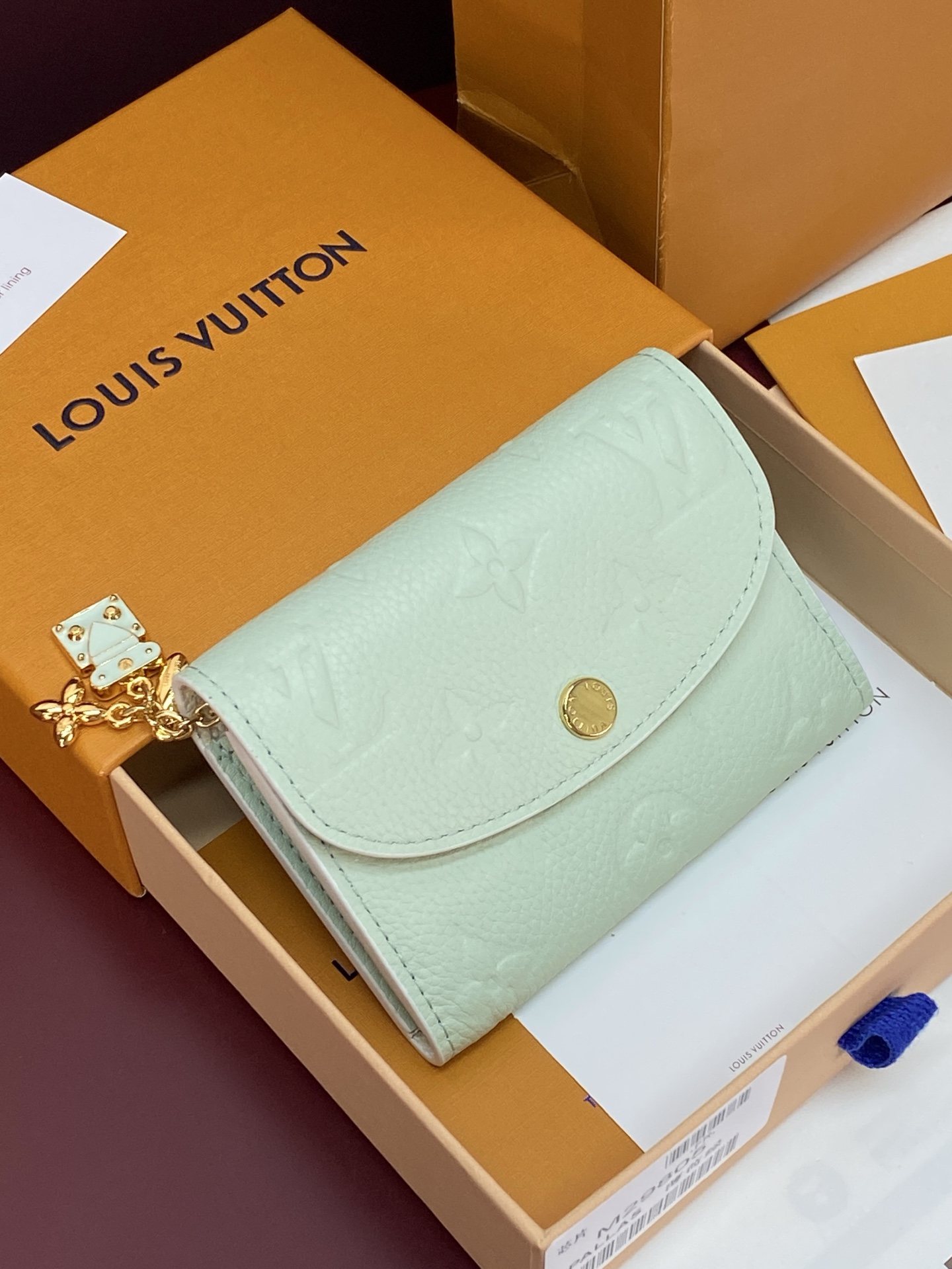 [Louis Vuitton] LV 루이비통 엠프레인 하이 섬머 Rosalie 로잘리 코인 지갑 M29805