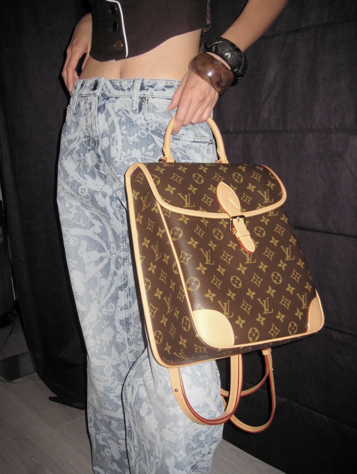 Louis Vuitton Back to School Diane LV 루이비통 백팩 가방