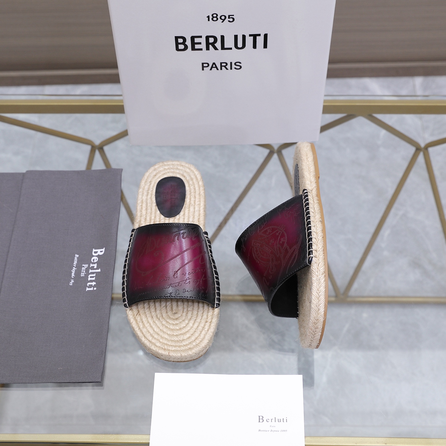 Berluti 벨루티 에지(Edge) Alessandro 알레산드로 슬리퍼 신발