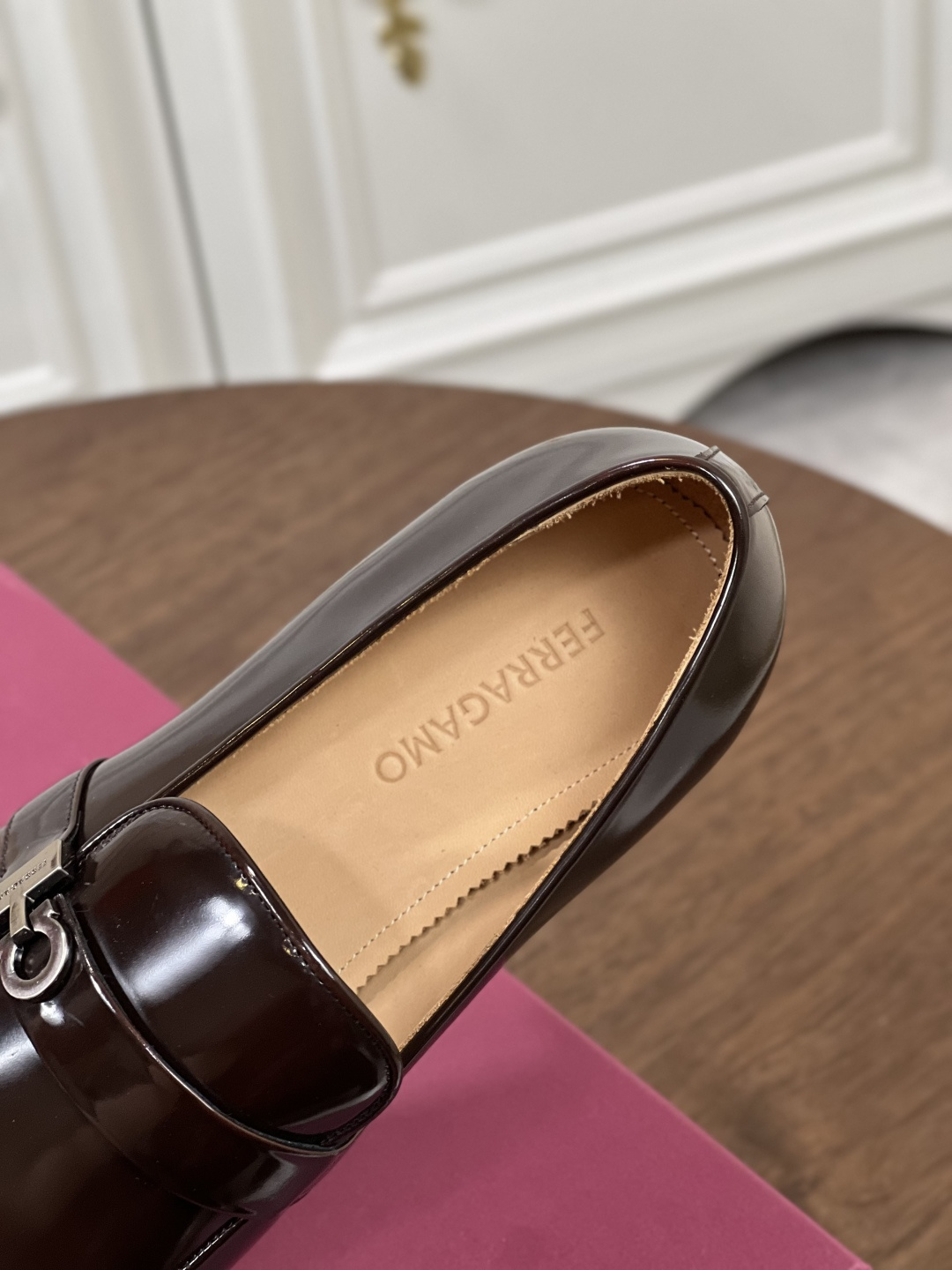 Ferragamo 페라가모 남성 클래식 비즈니스 로퍼 구두 신발