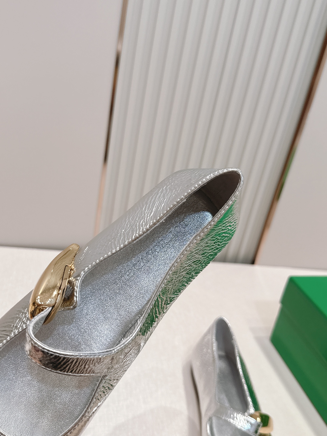 보테가 베네타(BOTTEGA VENETA) 샬롯 메리제인 플랫 발레 슈즈 신발