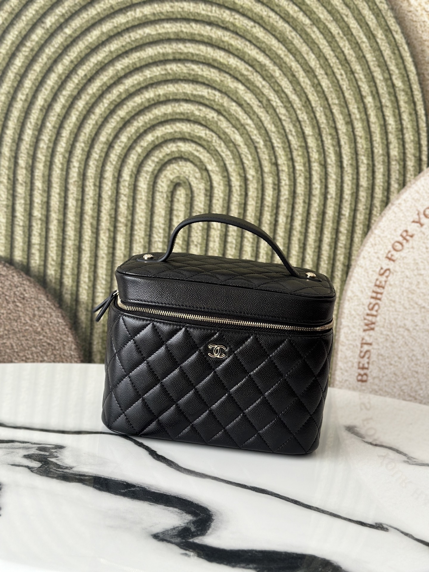 Chanel 샤넬 핸드 메이크업 파우치백 가방