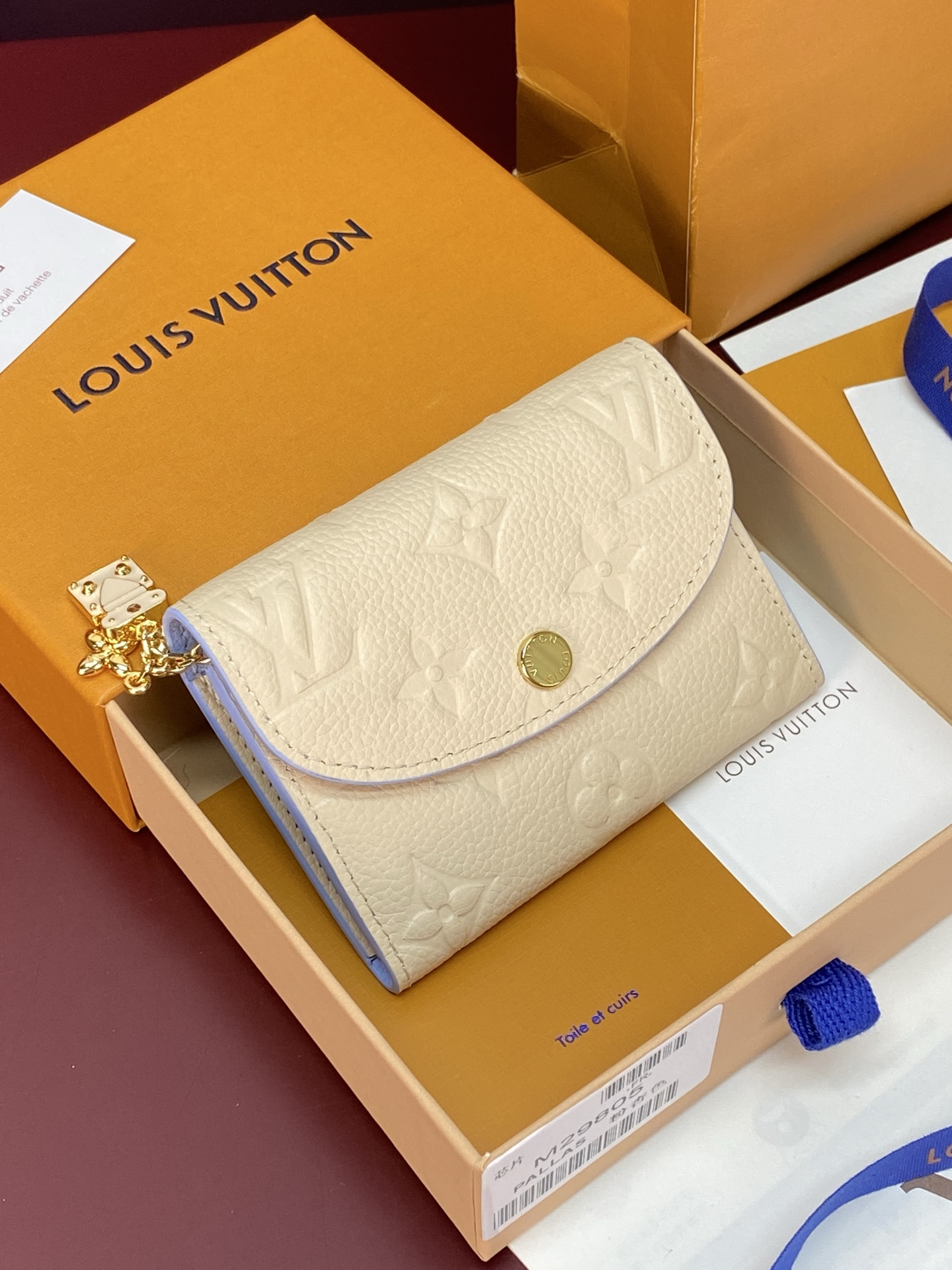 [Louis Vuitton] LV 루이비통 엠프레인 하이 섬머 Rosalie 로잘리 코인 지갑 M29805