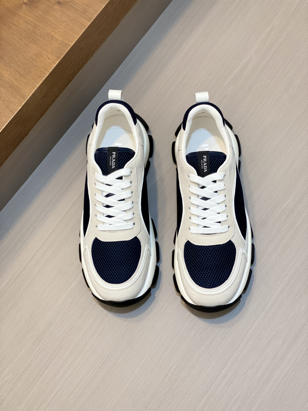 [Prada] 프라다 Montecarlo Re-Edition 레더 스니커즈 신발