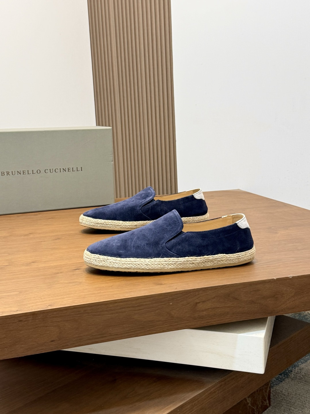 [Brunello Cucinelli] 브루넬로 쿠치넬리 맨즈 스웨이드 캐주얼 로퍼 신발