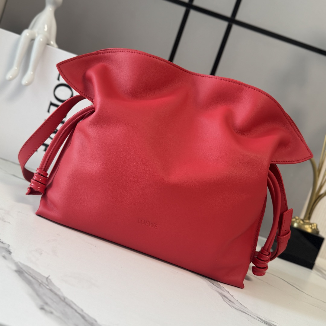 Loewe 로에베 플라멩코(Flamenco) 나파 가죽 미디엄 백 가방 복제