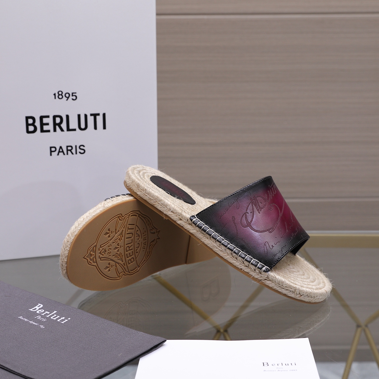 Berluti 벨루티 에지(Edge) Alessandro 알레산드로 슬리퍼 신발