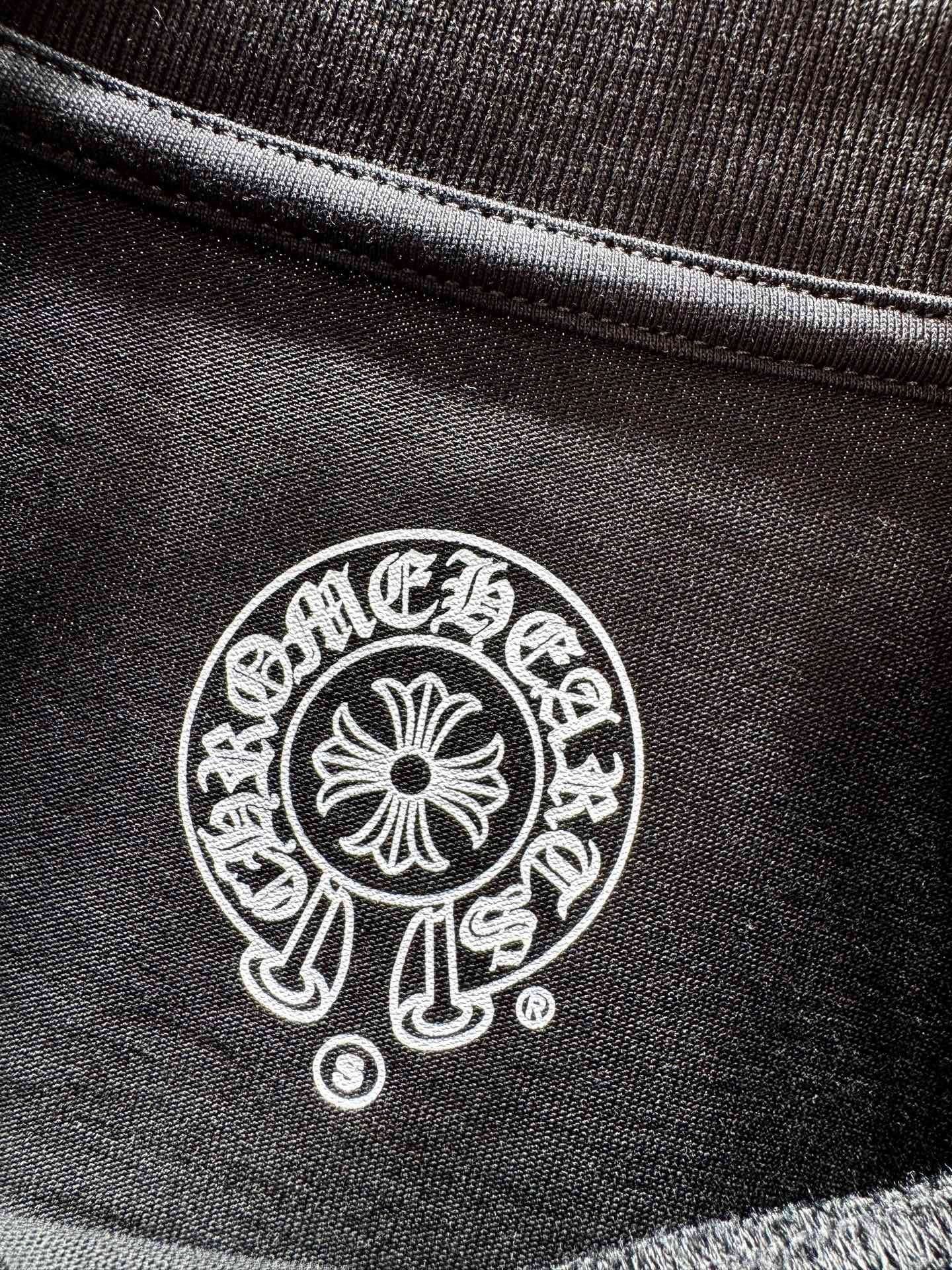 크롬하츠(CHROME HEARTS) 빈티지 호스슈 그래픽 반팔 티셔츠 상의 의류