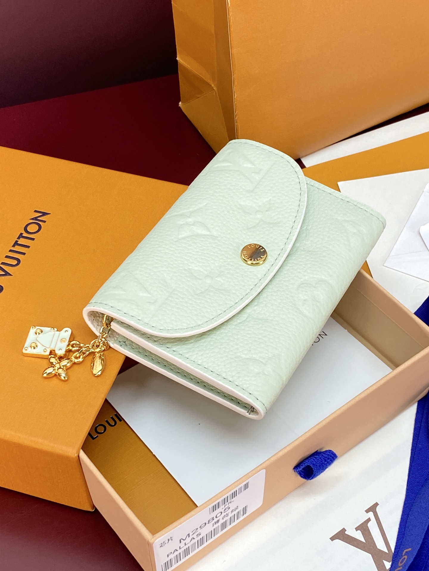 [Louis Vuitton] LV 루이비통 엠프레인 하이 섬머 Rosalie 로잘리 코인 지갑 M29805