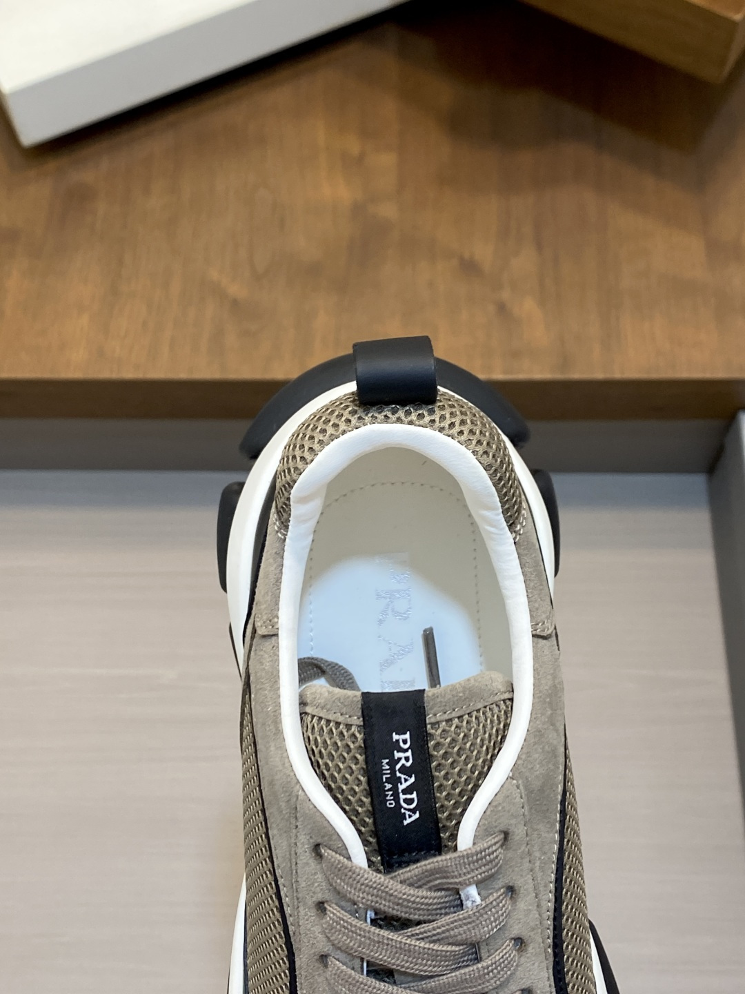 [Prada] 프라다 Montecarlo Re-Edition 레더 스니커즈 신발