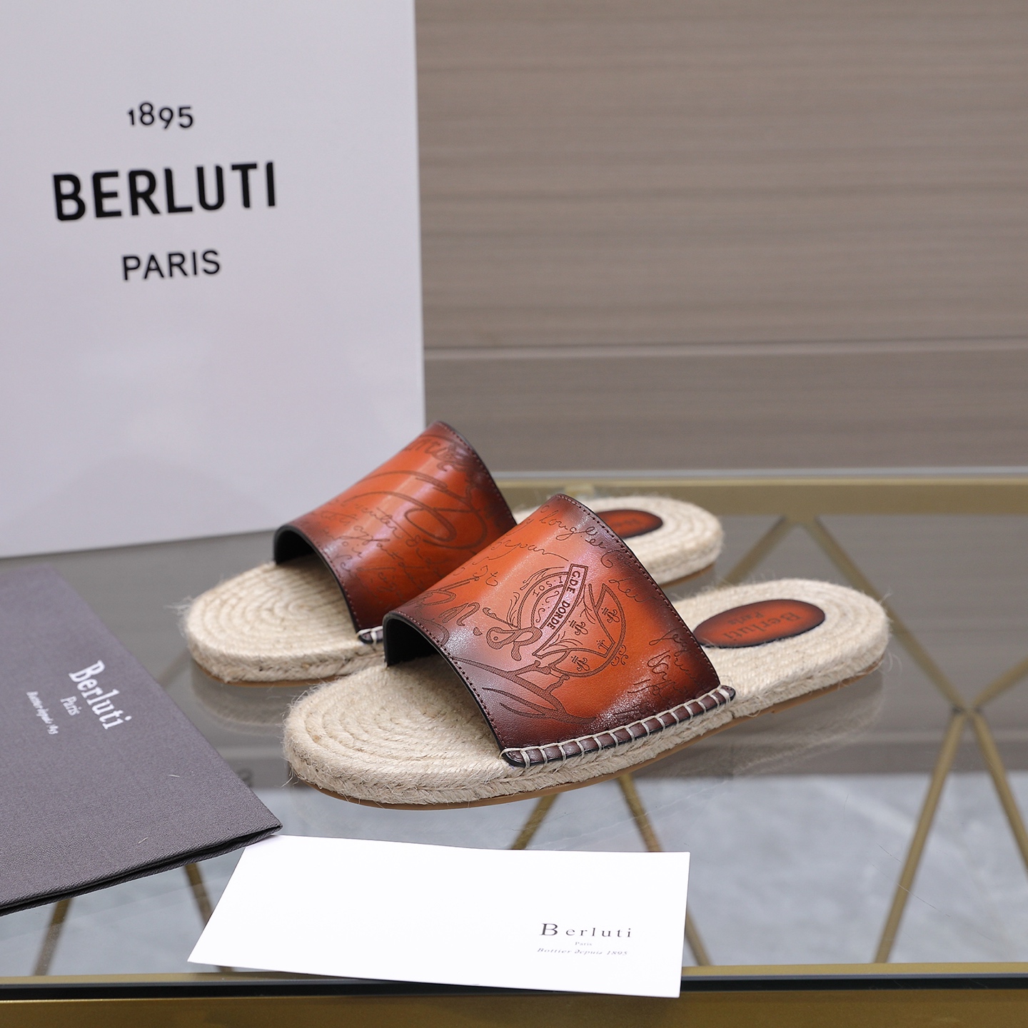 Berluti 벨루티 에지(Edge) Alessandro 알레산드로 슬리퍼 신발